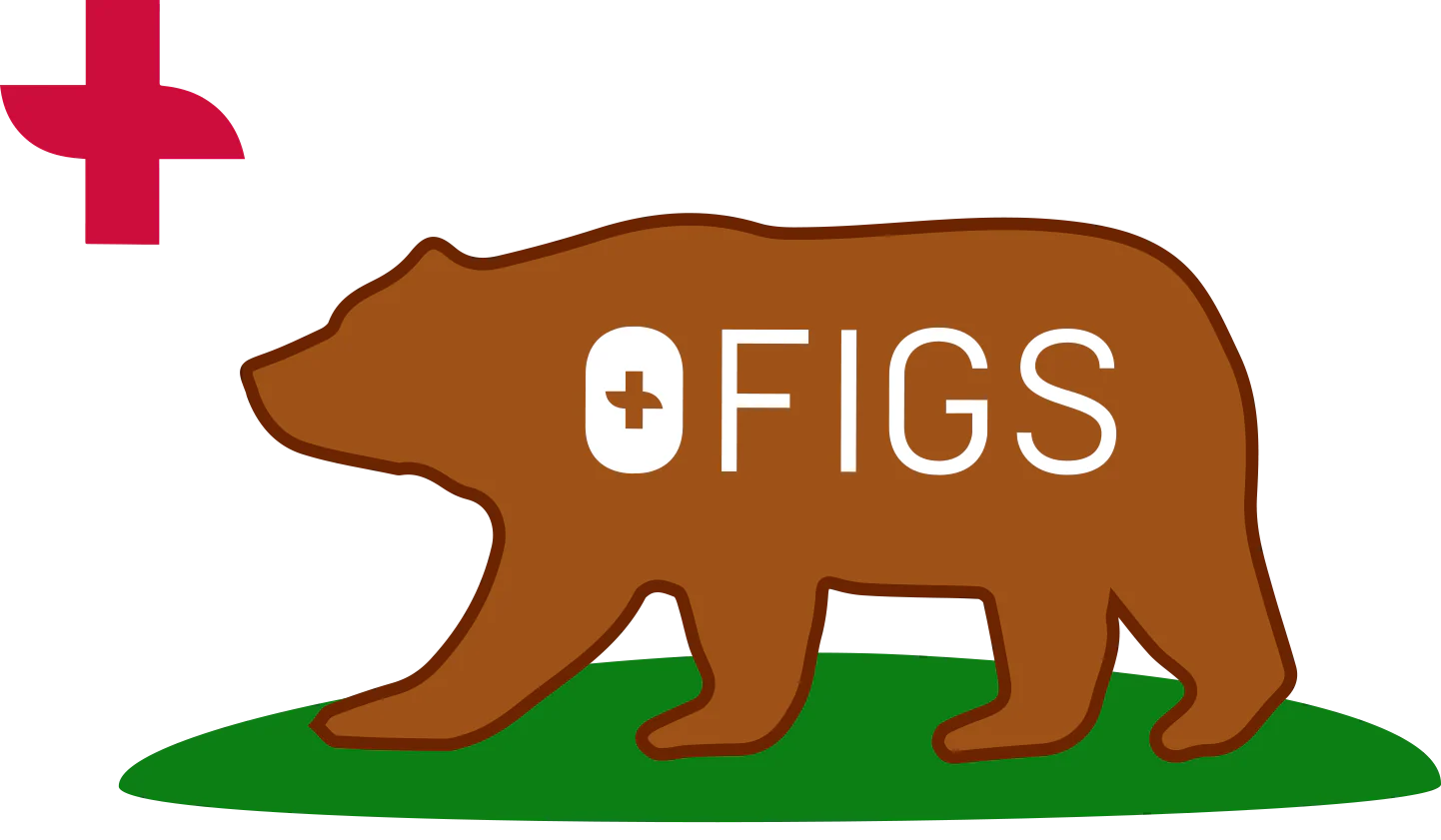 FIGS LA Embroidery Icon + Text - Image 4