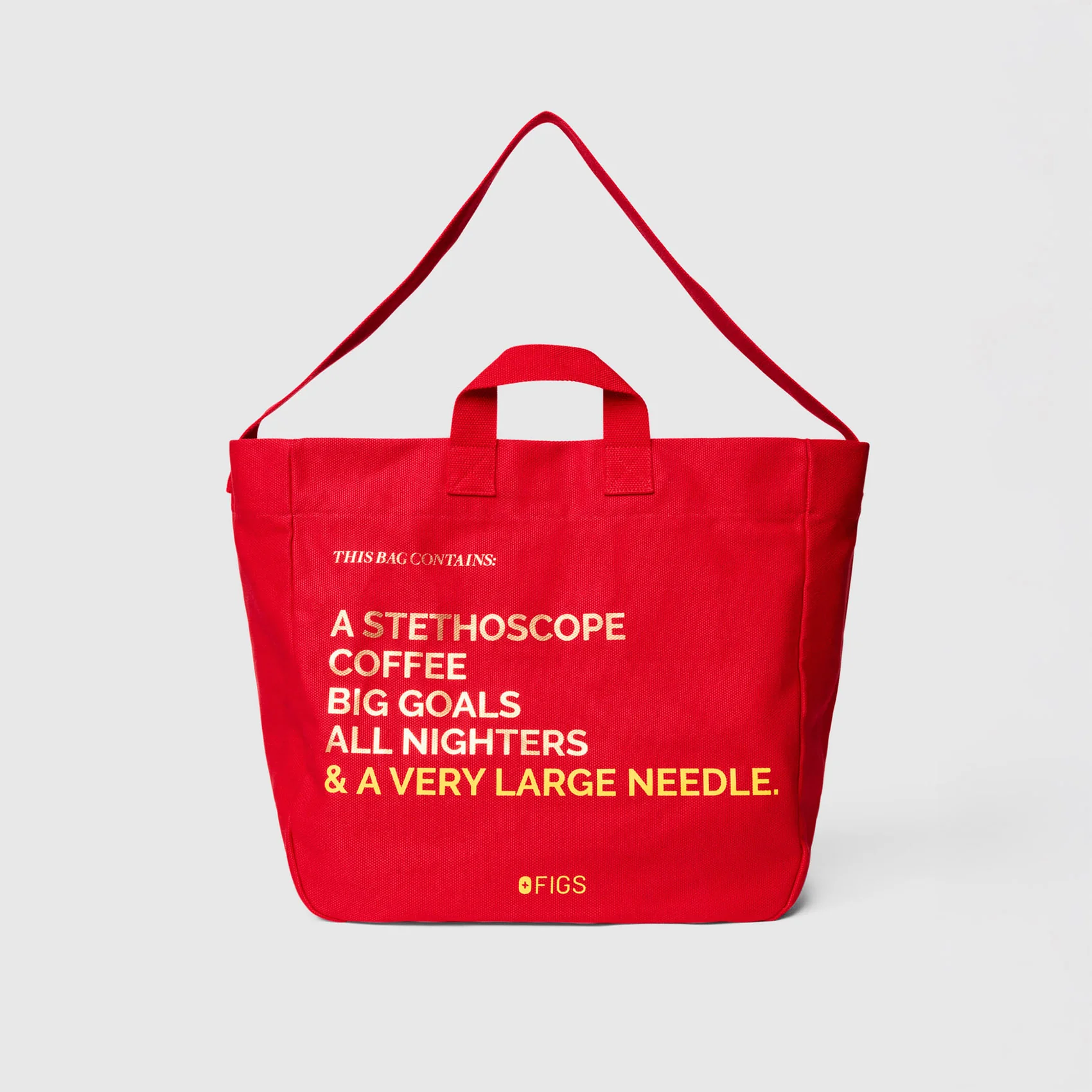 Pop Red Lunar New Year A Very Large Needle Tote - Image 2