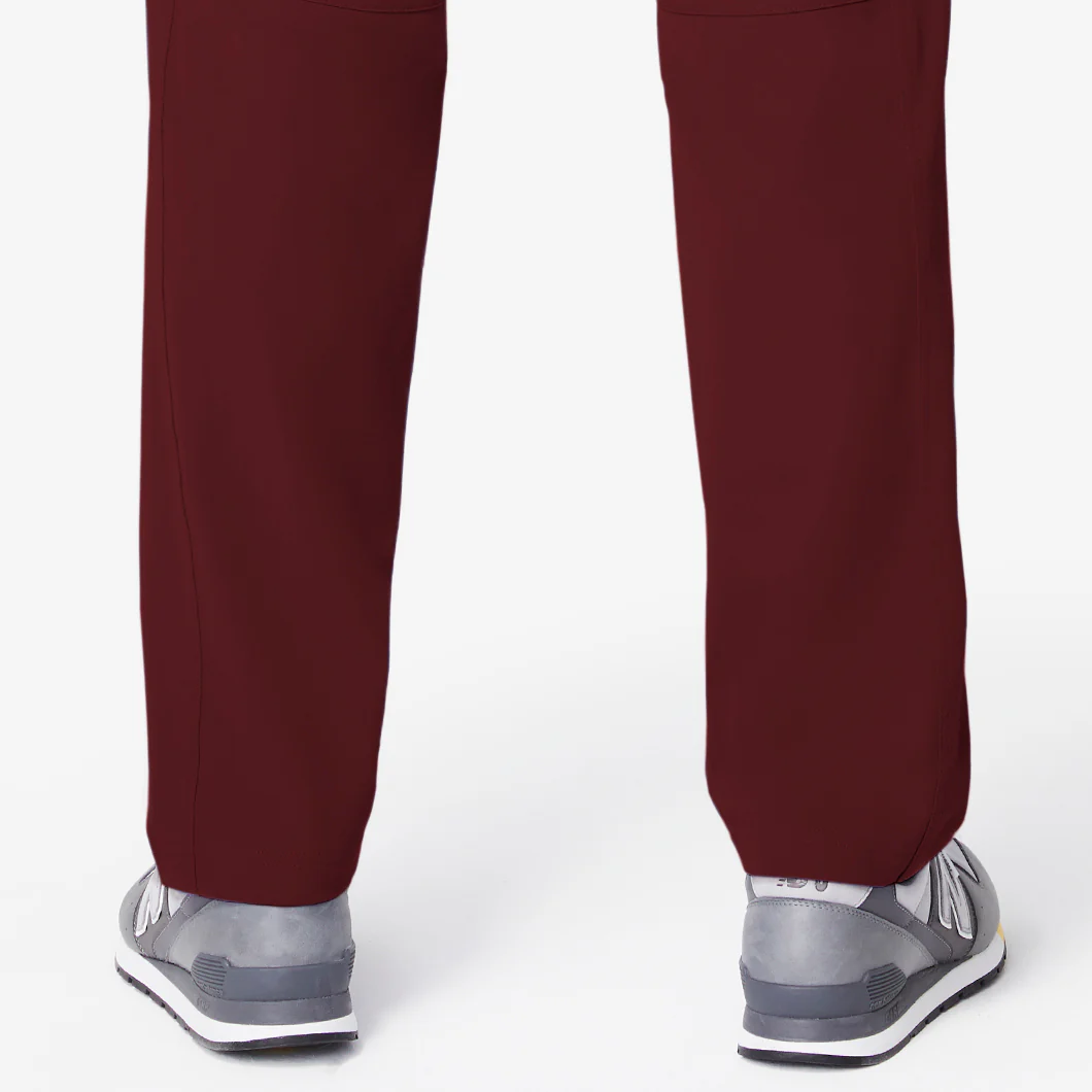 Men's Burgundy Axim™ - Cargo Scrub Pants - Image 10