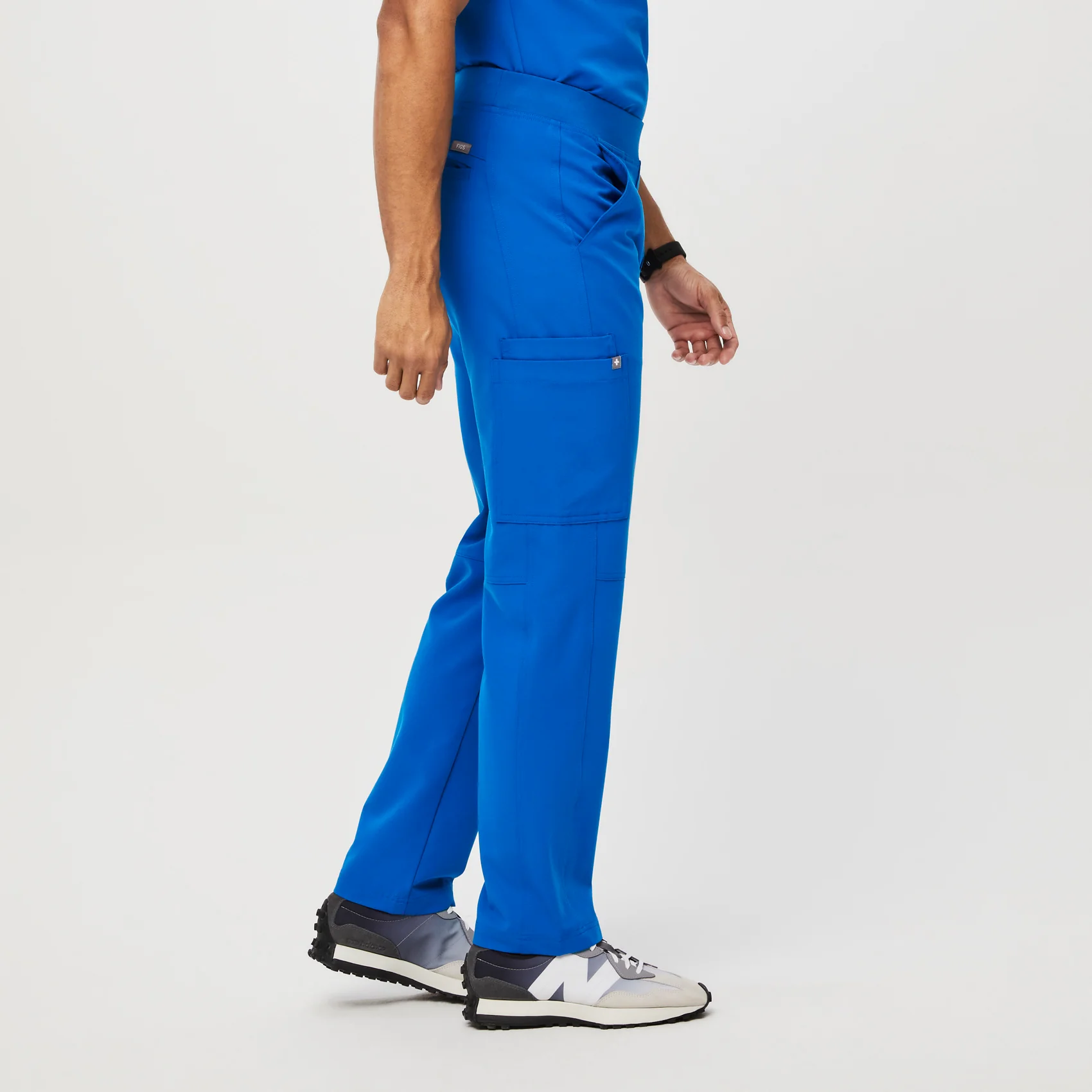 men's Royal Blue Axim™- Cargo Scrub Pants (3XL - 6XL) - Image 3