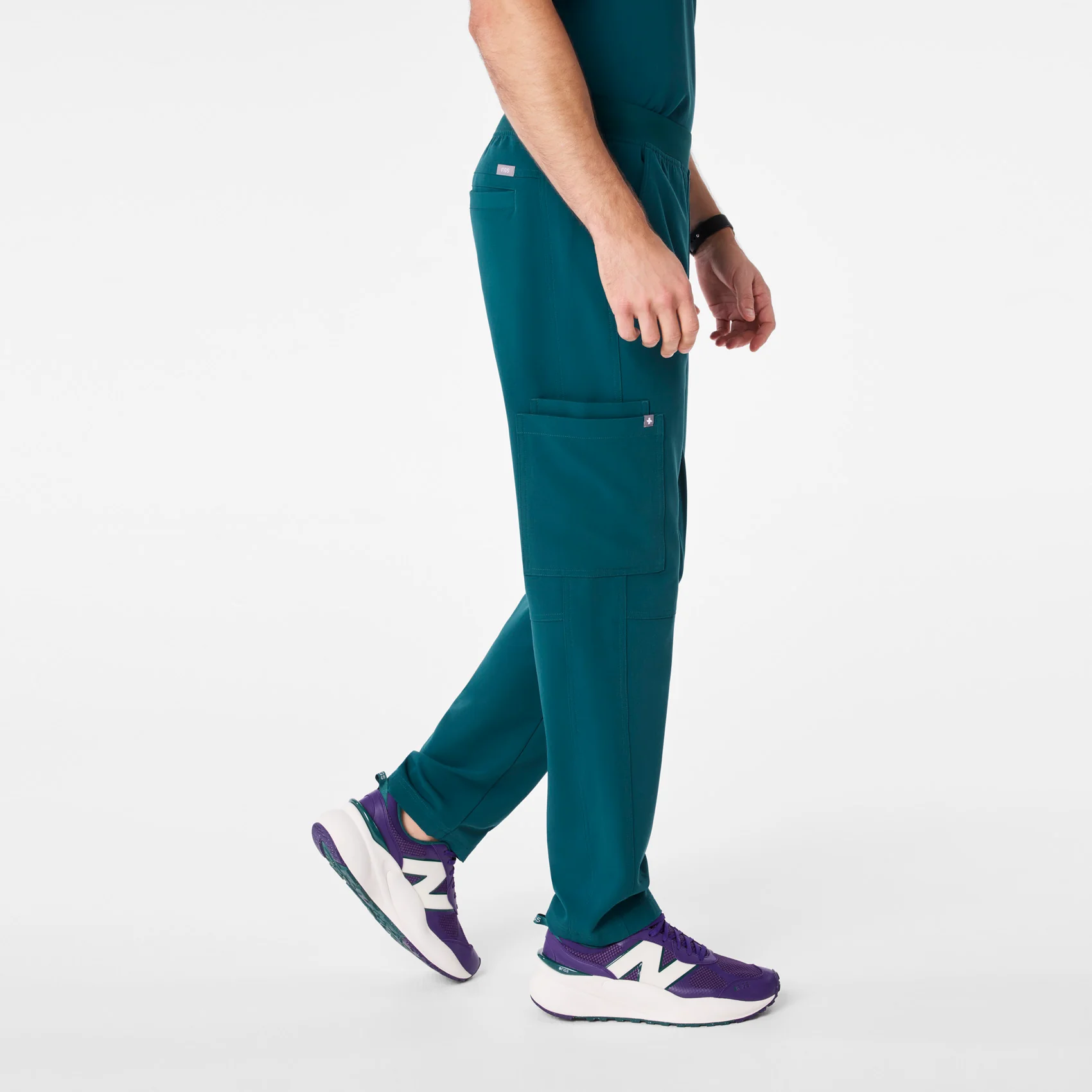 men's Caribbean Blue Axim - Short Cargo Scrub Pant™ - Image 3