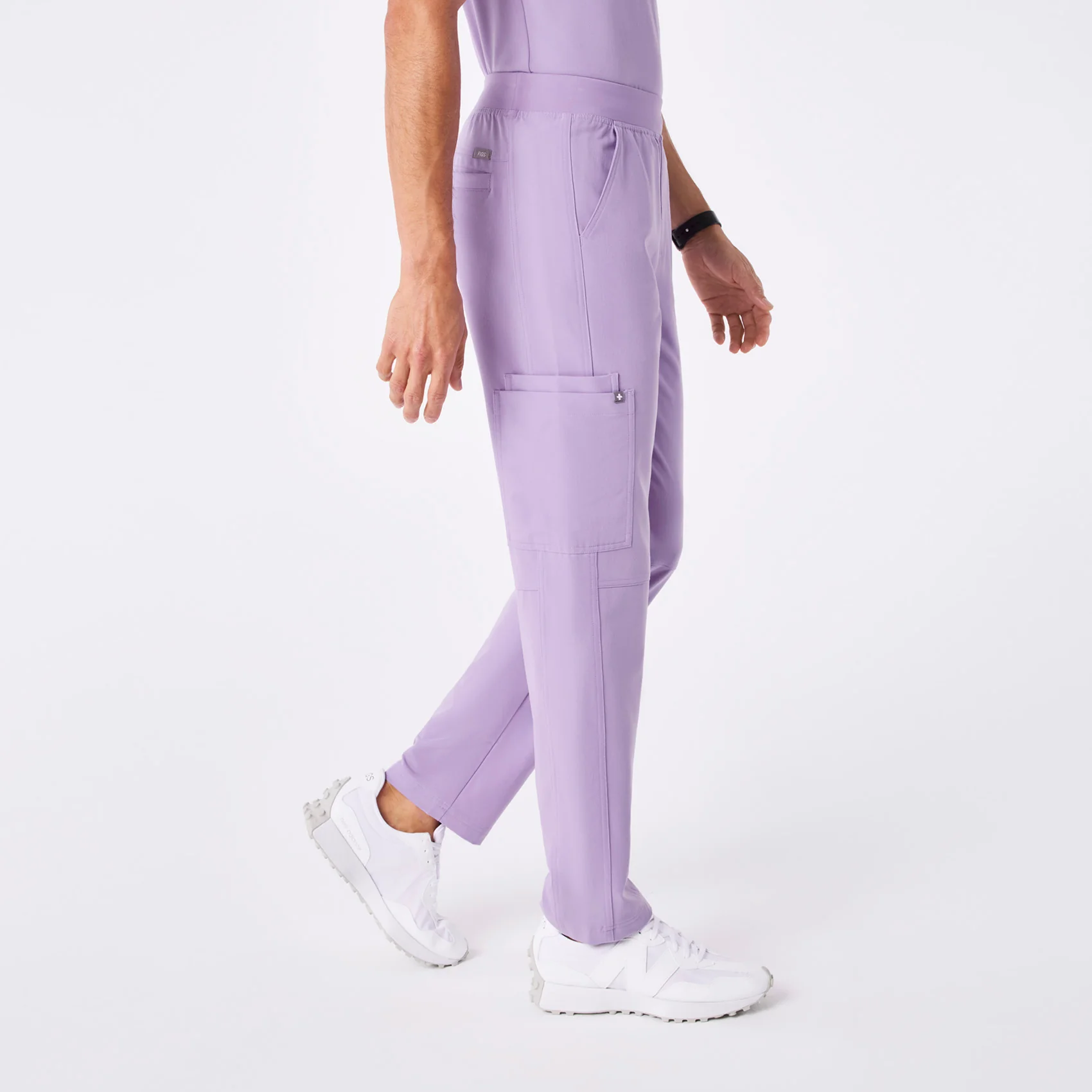men's Lavender Dew Axim - Short Cargo Scrub Pant™ - Image 3