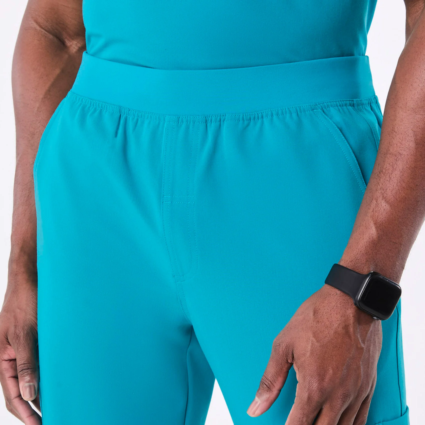 men's Teal Axim - Short Cargo Scrub Pant™ - Image 5