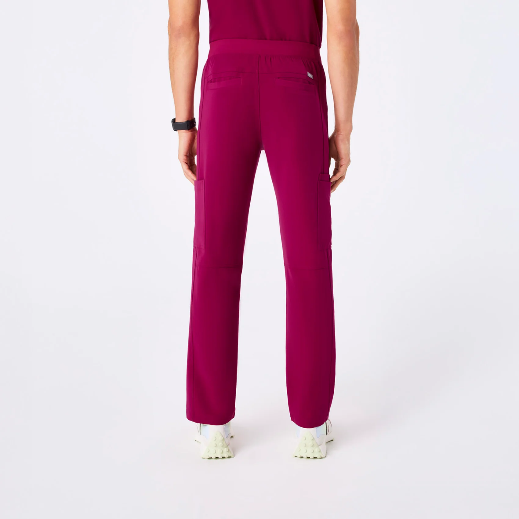 men's Dark Magenta  Axim - Cargo Scrub Pant™ - Image 4