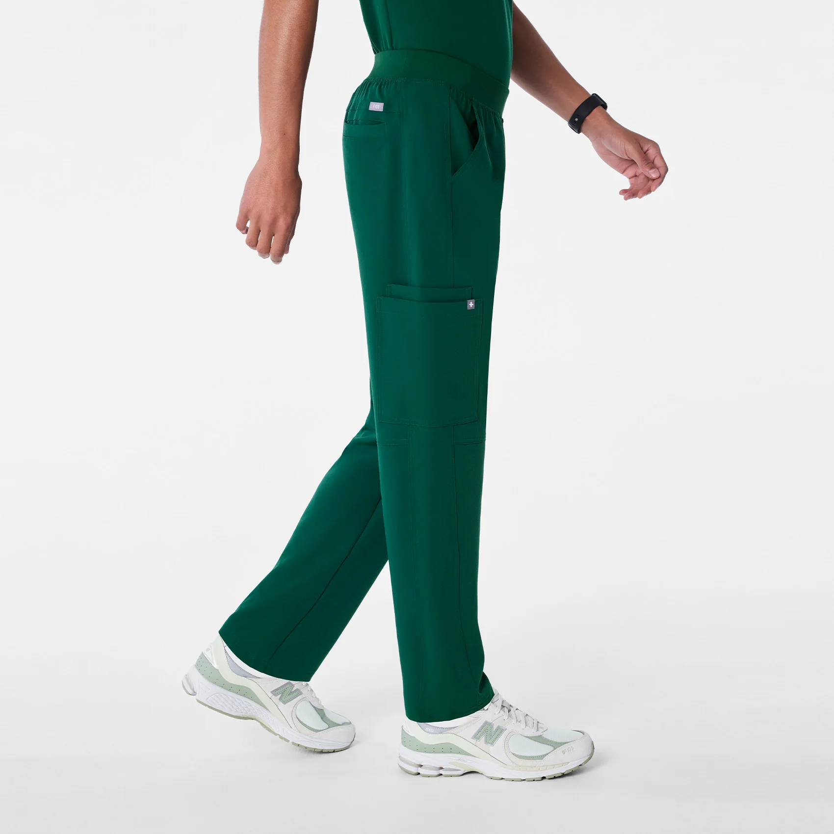 men's Forest Green Axim - Short Cargo Scrub Pant™ - Image 3