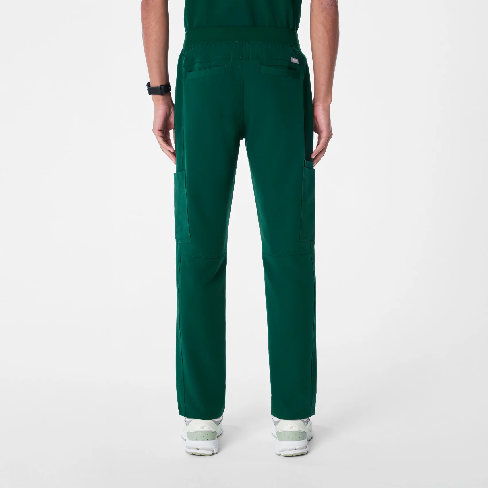 men's Forest Green Axim - Short Cargo Scrub Pant™ - Image 4