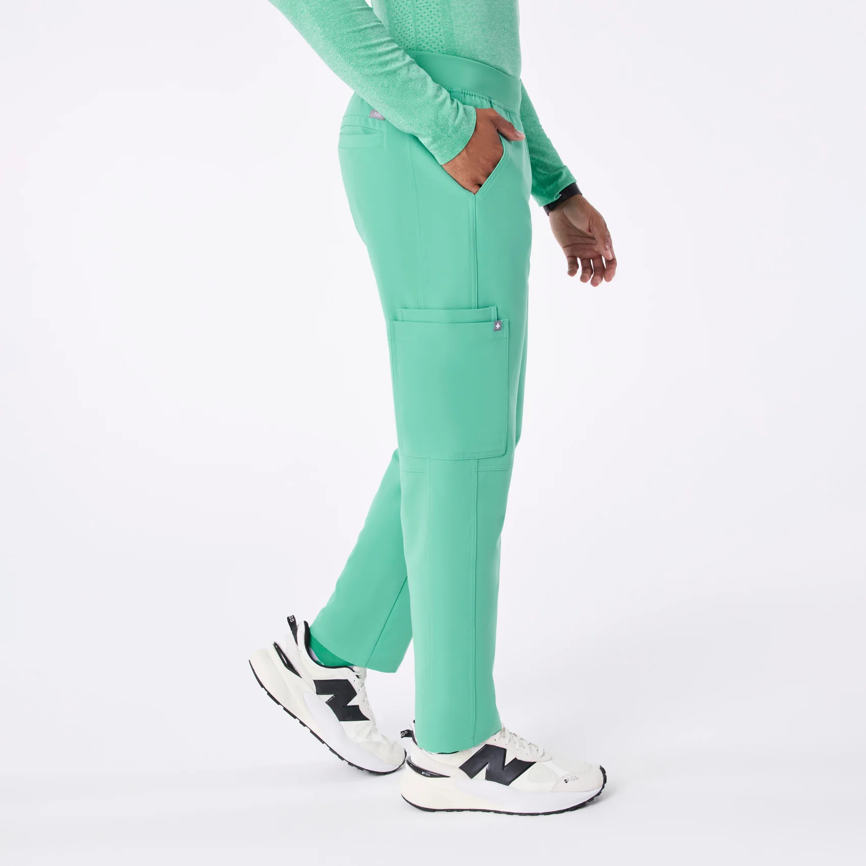 men's Surgical Green Axim - Cargo Scrub Pant™ - Image 3