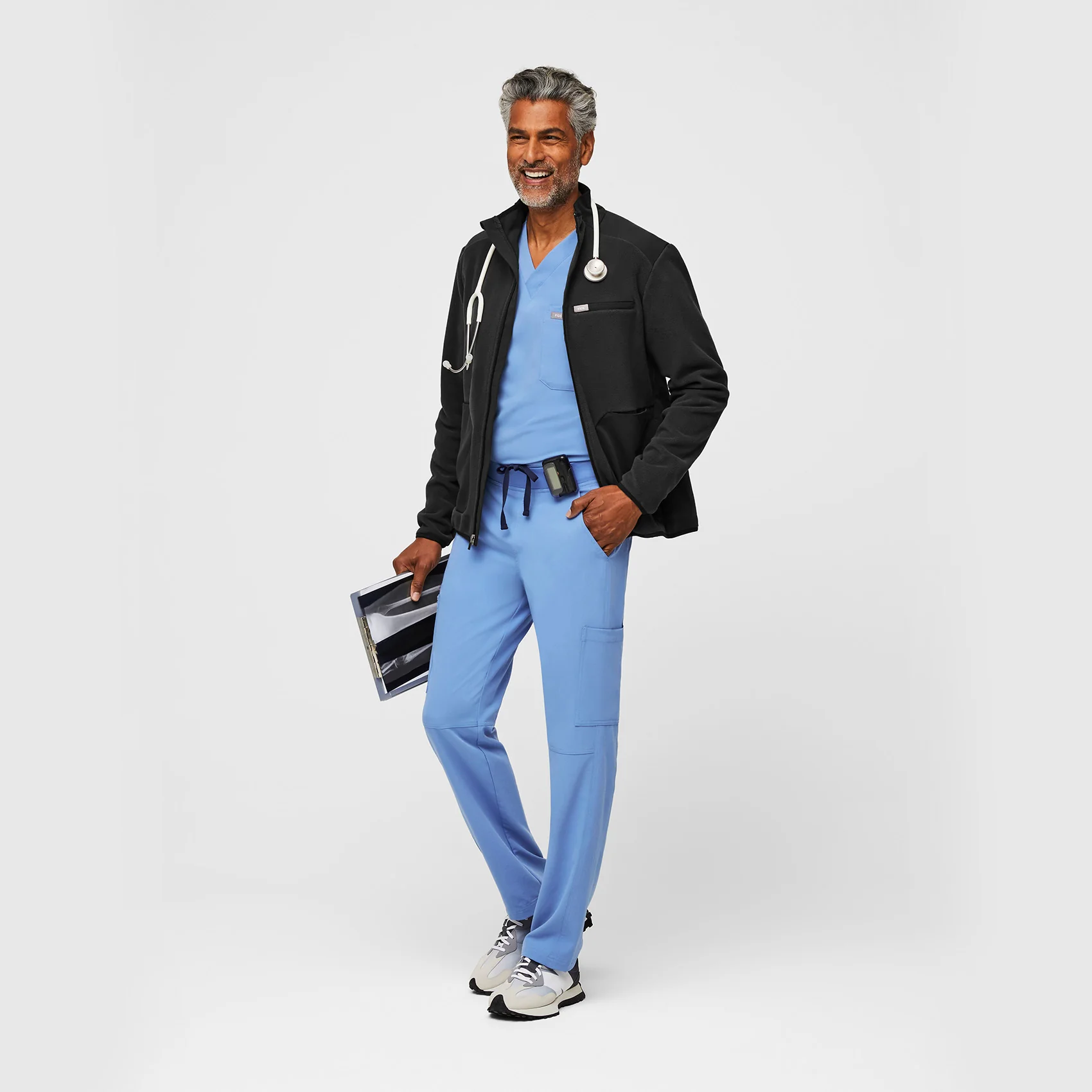 Men's Ceil Blue Axim™ - Tall Cargo Scrub Pants - Image 2