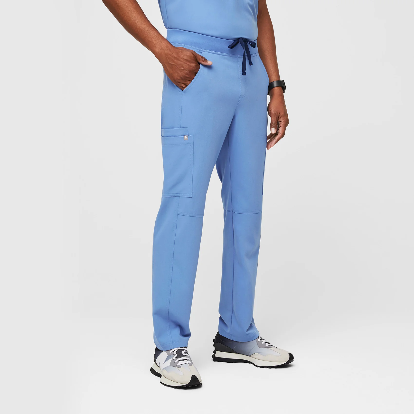 Men's Ceil Blue Axim™ - Tall Cargo Scrub Pants - Image 4