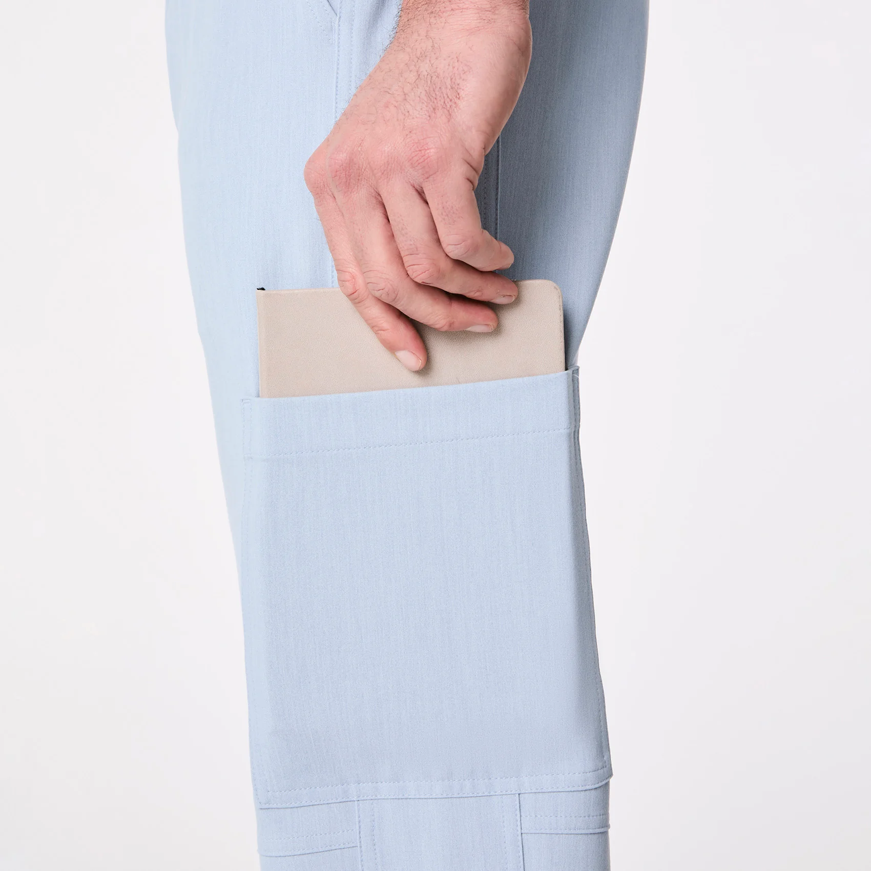 men's Chambray Axim - Tall Cargo Scrub Pant™ - Image 9