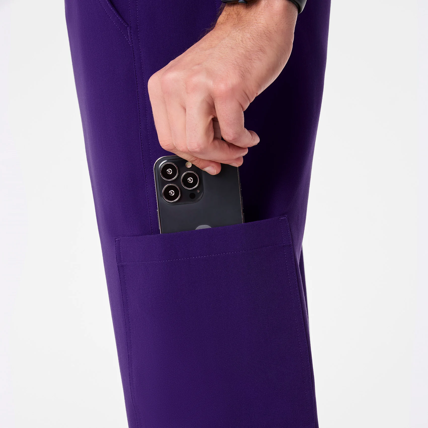 men's Purple Pulse Axim - Tall Cargo Scrub Pant™ - Image 7