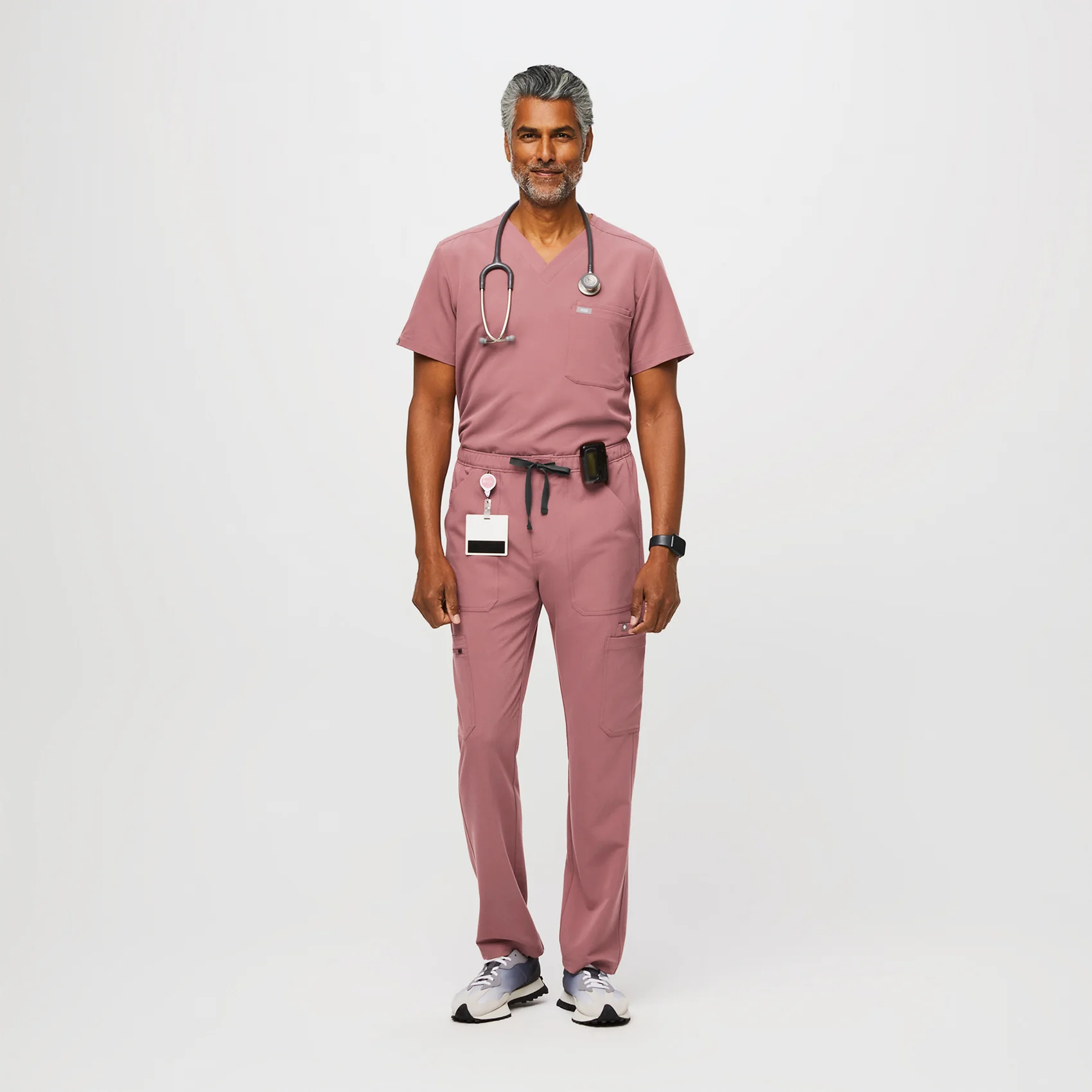 Men's Mauve Cairo™ - Cargo Scrub Pants - Image 2
