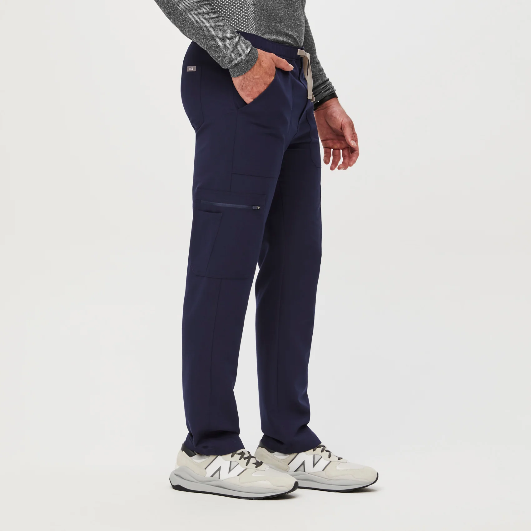 Men's Navy Cairo™ - Short Cargo Scrub Pants - Image 3