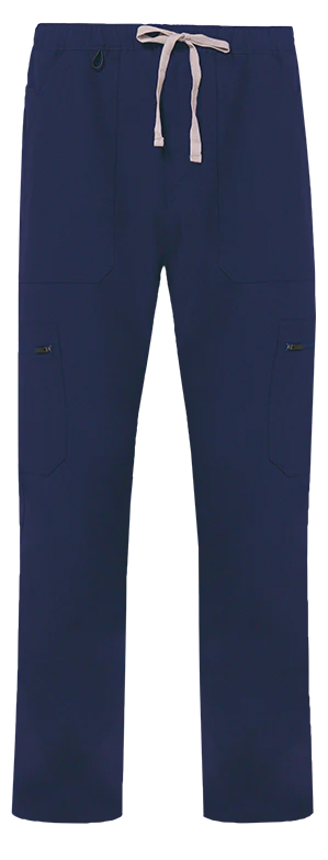 Men's Navy Cairo™ - Short Cargo Scrub Pants - Image 8