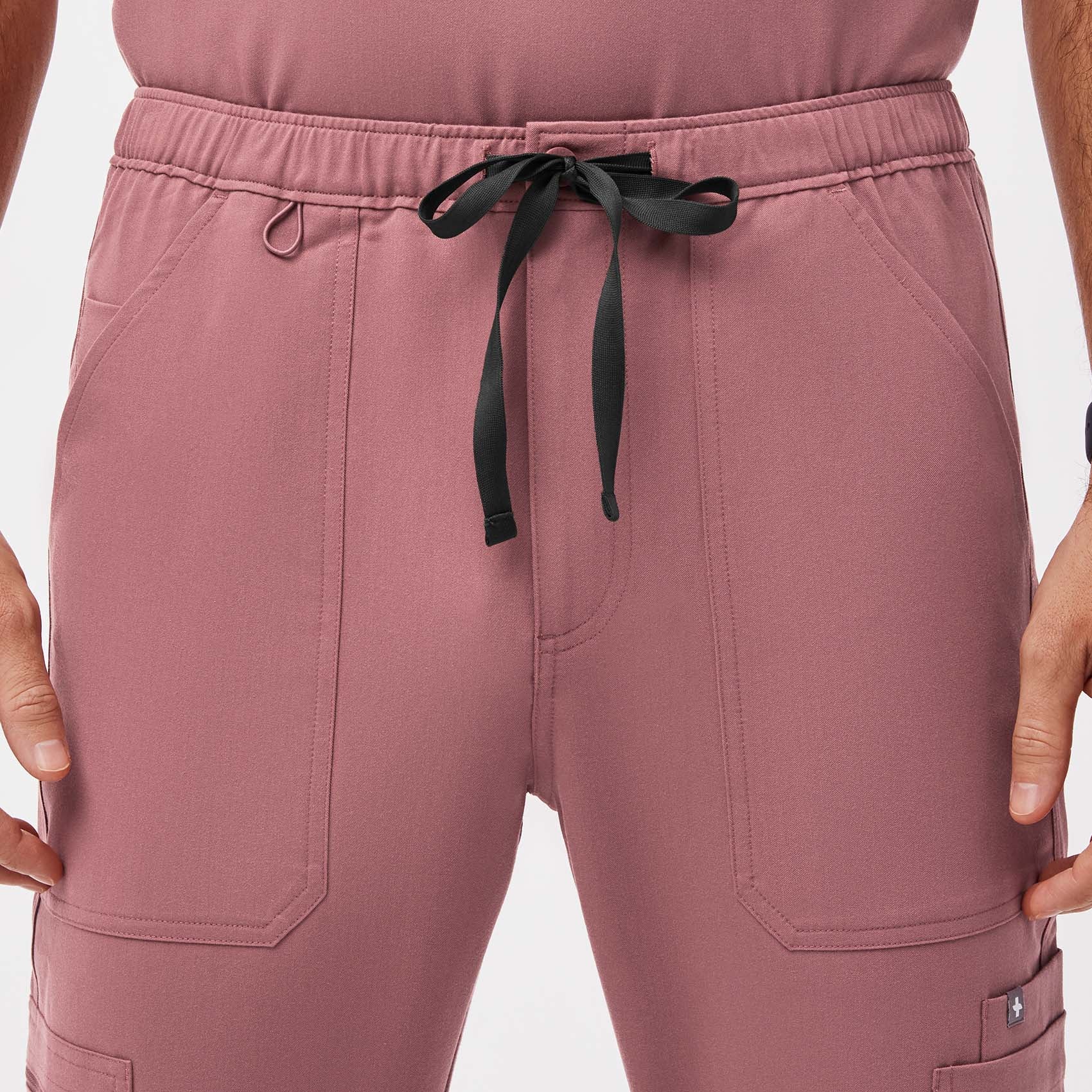men's Mauve Cairo™ - Short Cargo Scrub Pants (3XL - 6XL) - Image 5