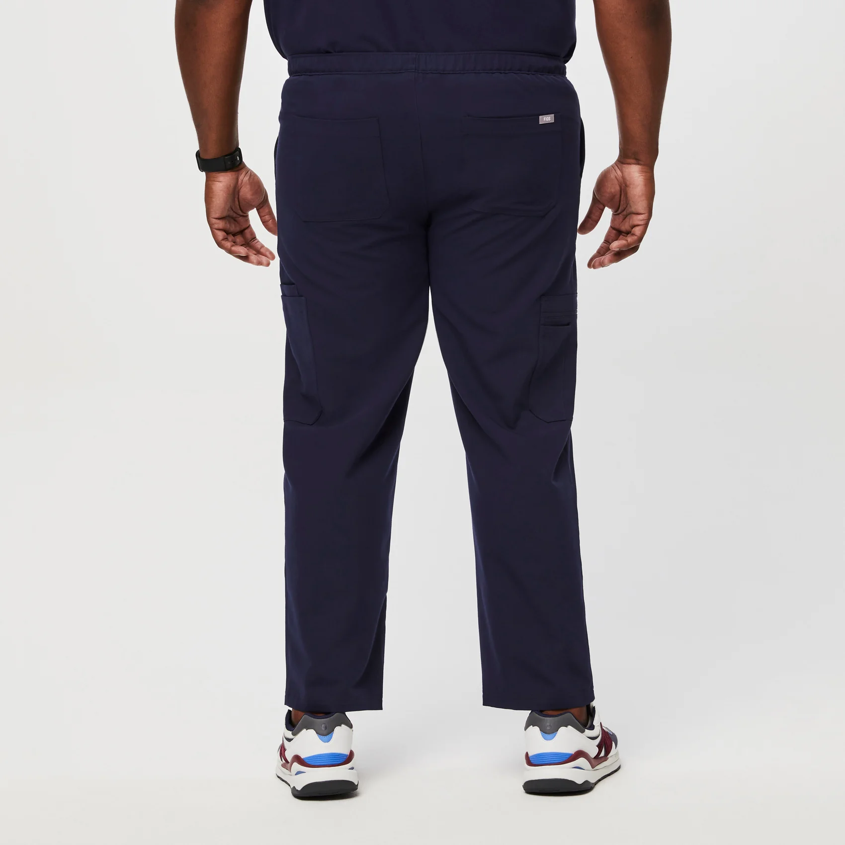men's Navy Cairo™ - Short Cargo Scrub Pants (3XL - 6XL) - Image 4