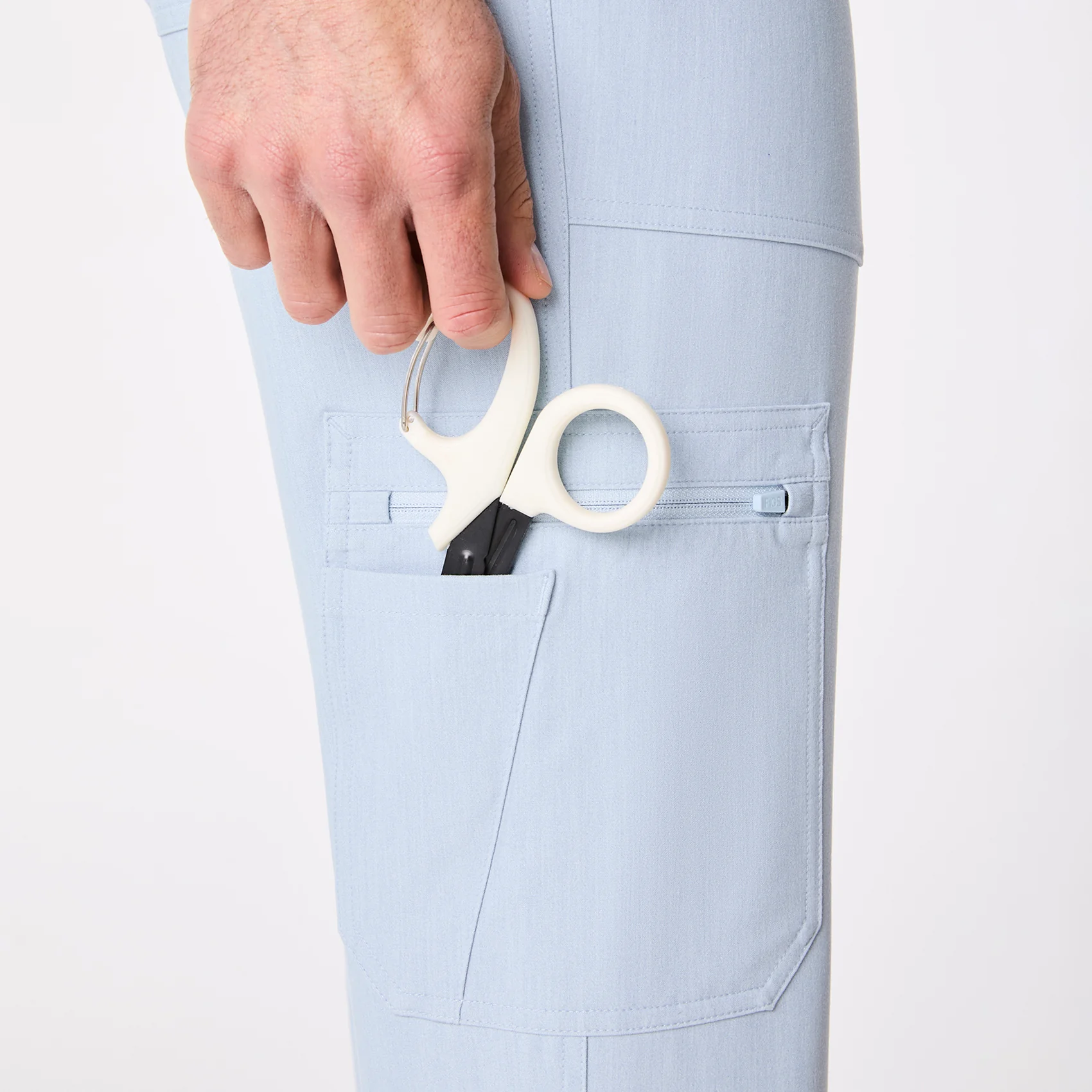 men's Chambray Cairo - Short Cargo Scrub Pant™ - Image 8