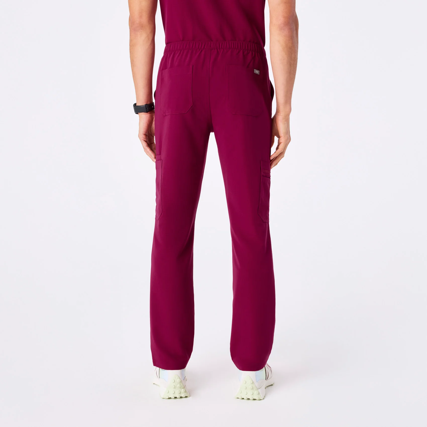 men's Dark Magenta Cairo - Cargo Scrub Pant™ - Image 4