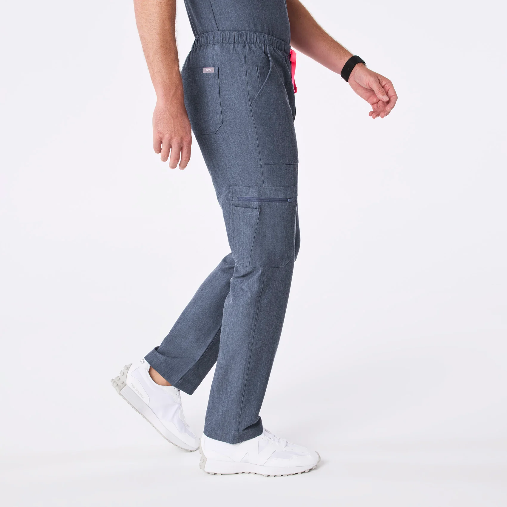 men's Heather Denim Cairo - Cargo Scrub Pant™ - Image 3