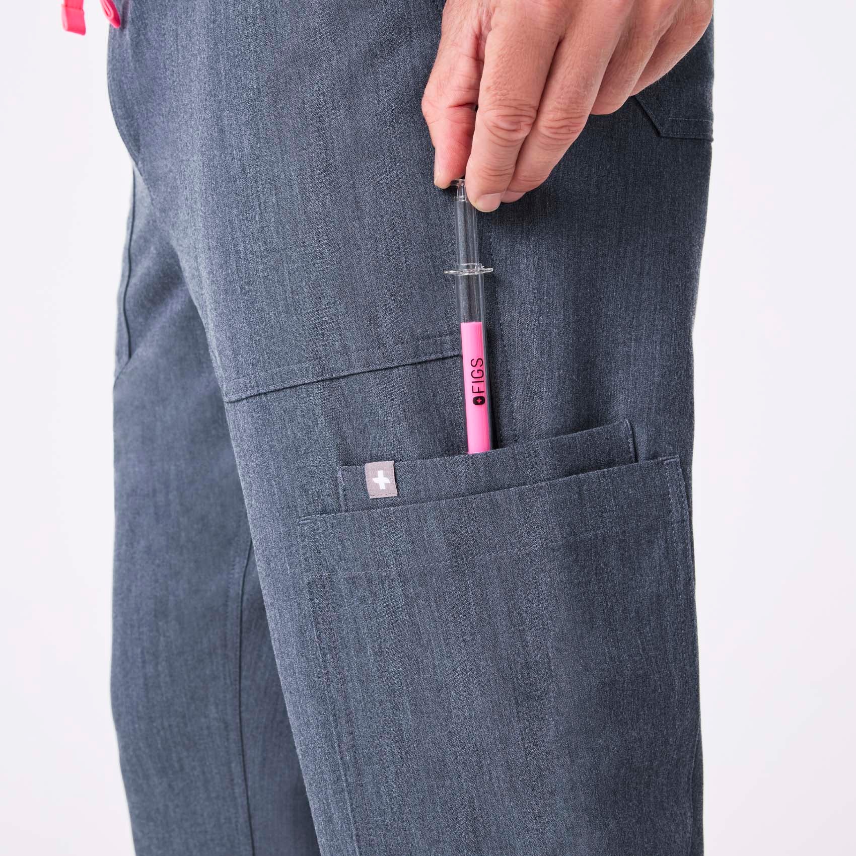 men's Heather Denim Cairo - Cargo Scrub Pant™ - Image 9