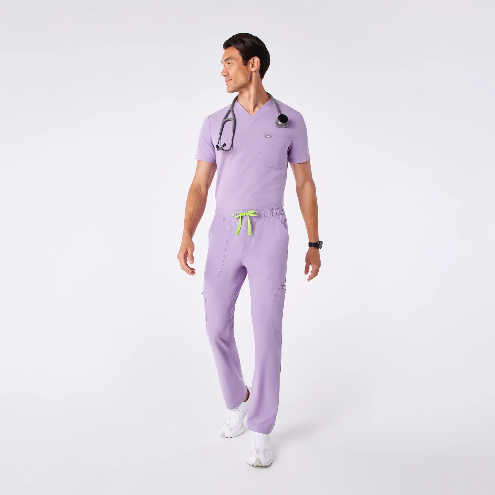 men's Lavender Dew Cairo - Cargo Scrub Pant™ - Image 2