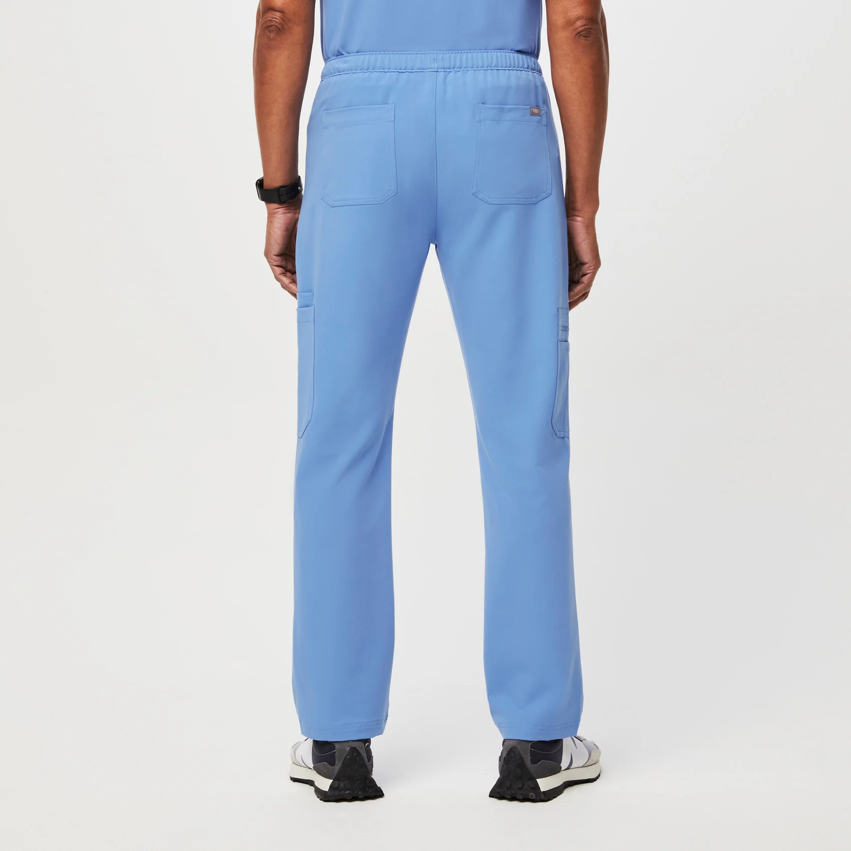 Men's Ceil Blue Cairo™ - Tall Cargo Scrub Pants - Image 4