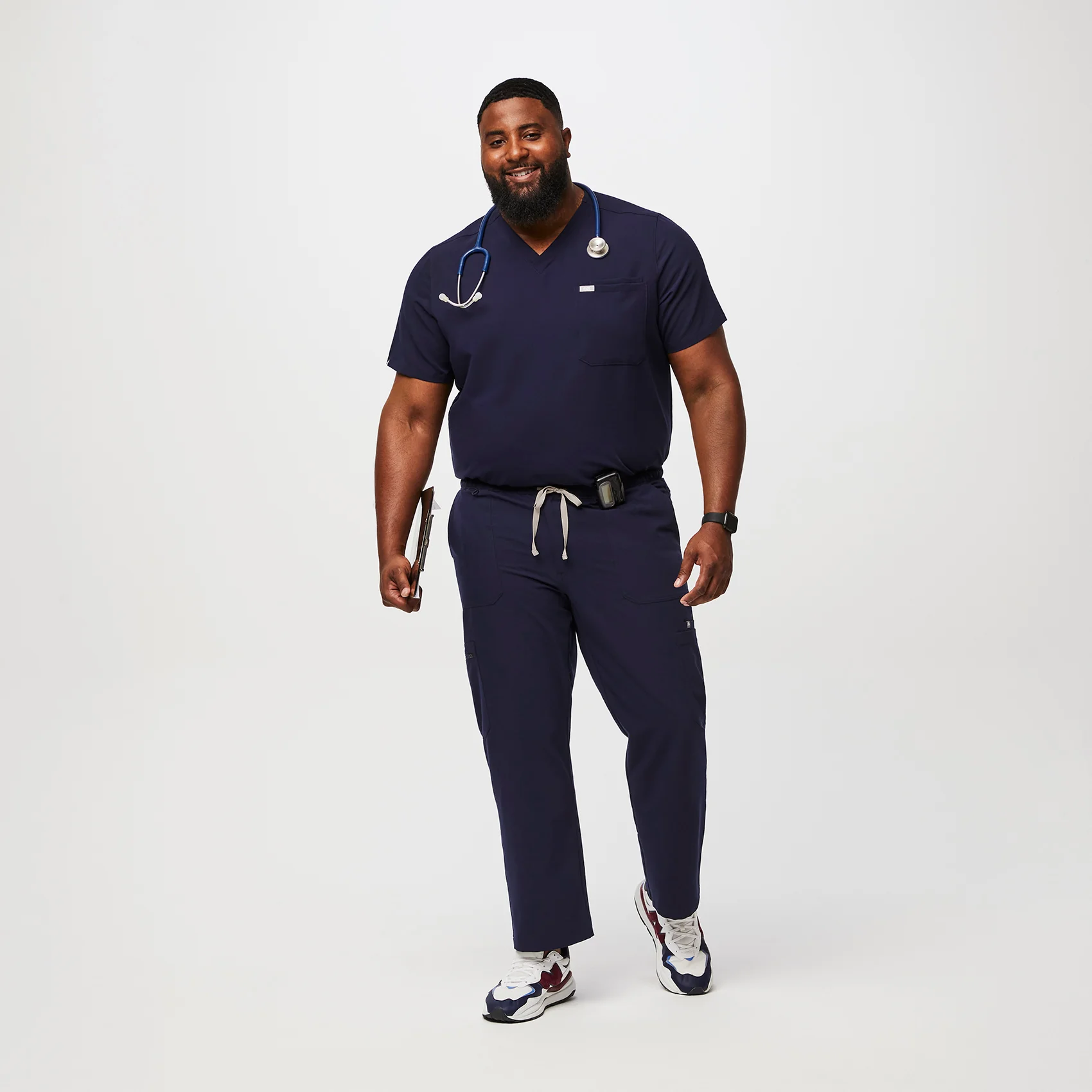 men's Navy Cairo™ - Tall Cargo Scrub Pants (3XL - 6XL) - Image 2