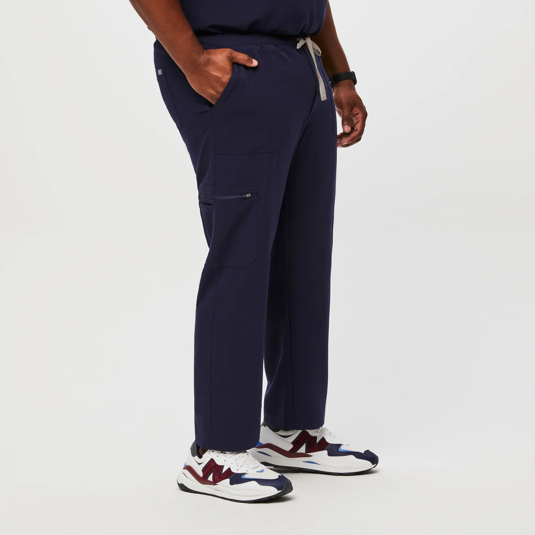 men's Navy Cairo™ - Tall Cargo Scrub Pants (3XL - 6XL) - Image 3