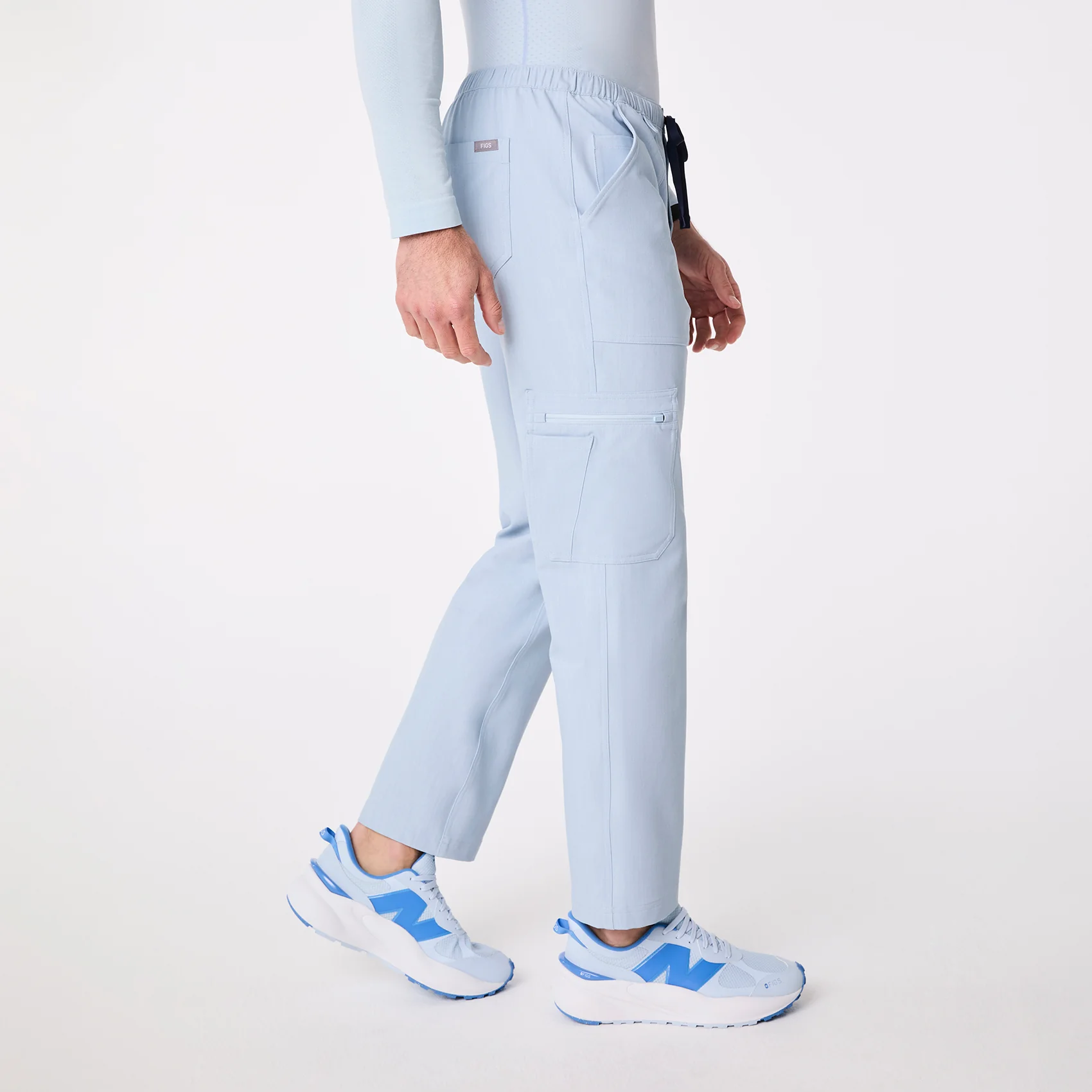 men's Chambray Cairo - Tall Cargo Scrub Pant™ - Image 3