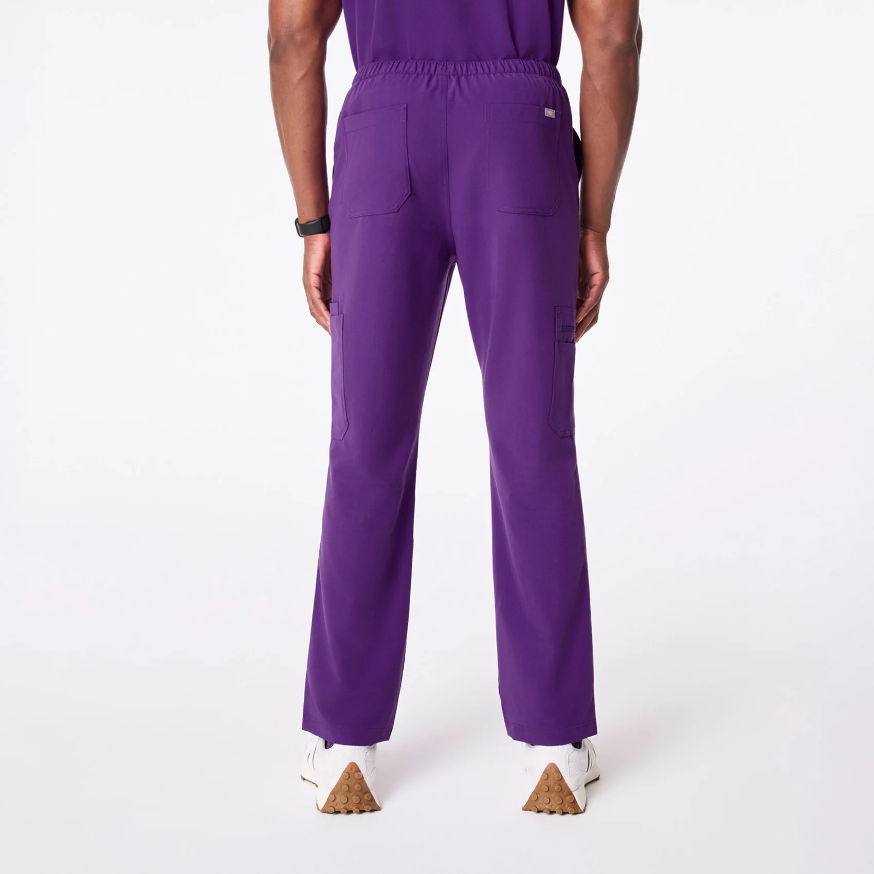 men's Digital Grape Cairo - Tall Cargo Scrub Pant™ - Image 4