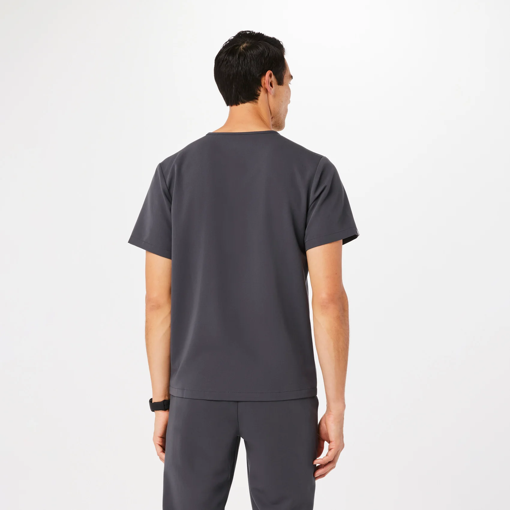 Men's Charcoal Chisec™ - Three-Pocket Scrub Top - Image 4