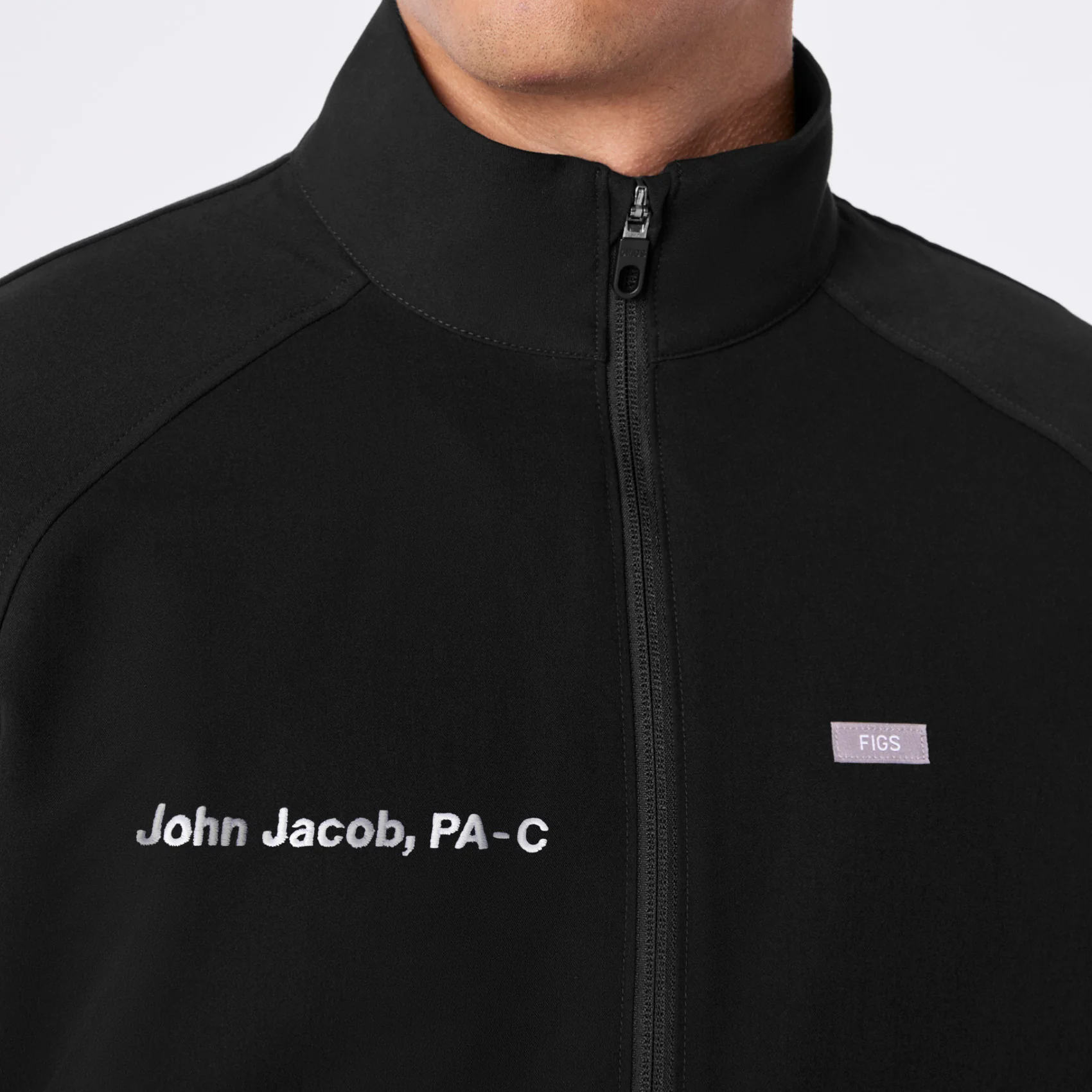 men's Black Cobaki -  Scrub Jacket - Image 6
