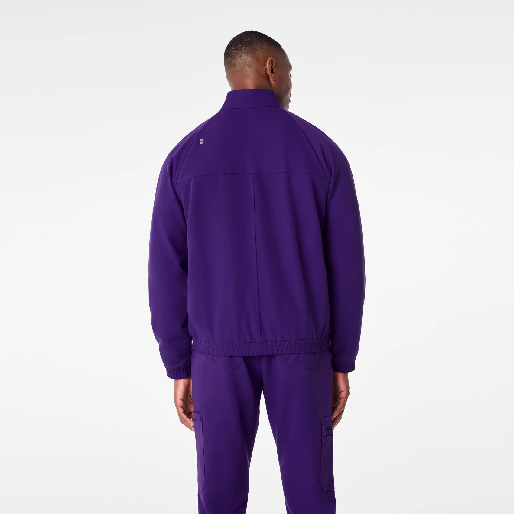 men's Purple Pulse Cobaki -  Scrub Jacket - Image 4