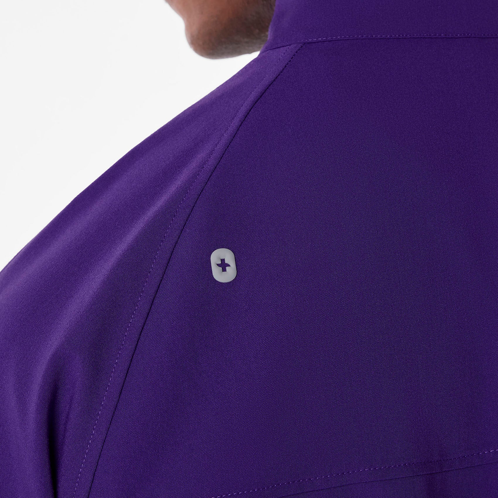 men's Purple Pulse Cobaki -  Scrub Jacket - Image 5