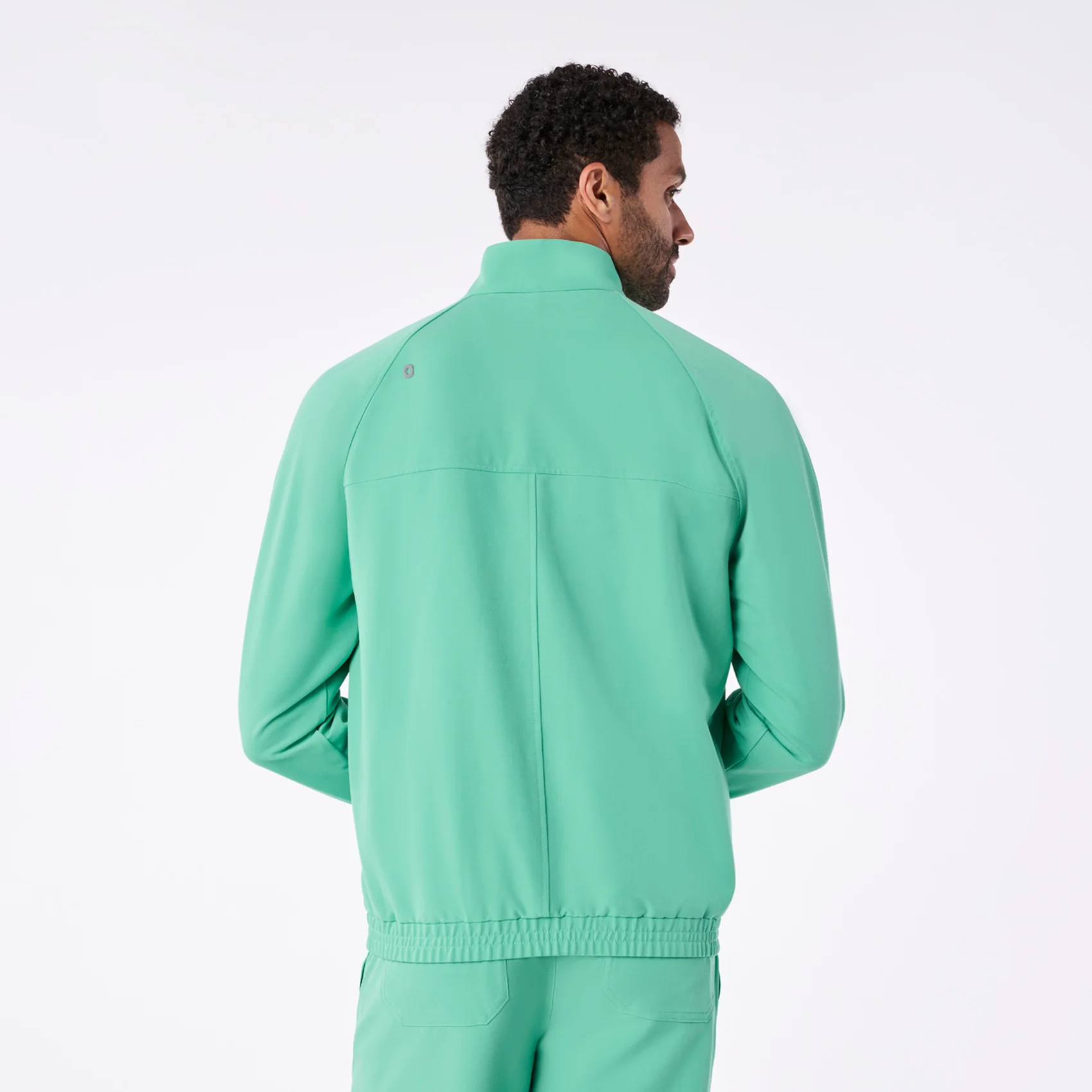 men's Surgical Green Cobaki -  Scrub Jacket - Image 4