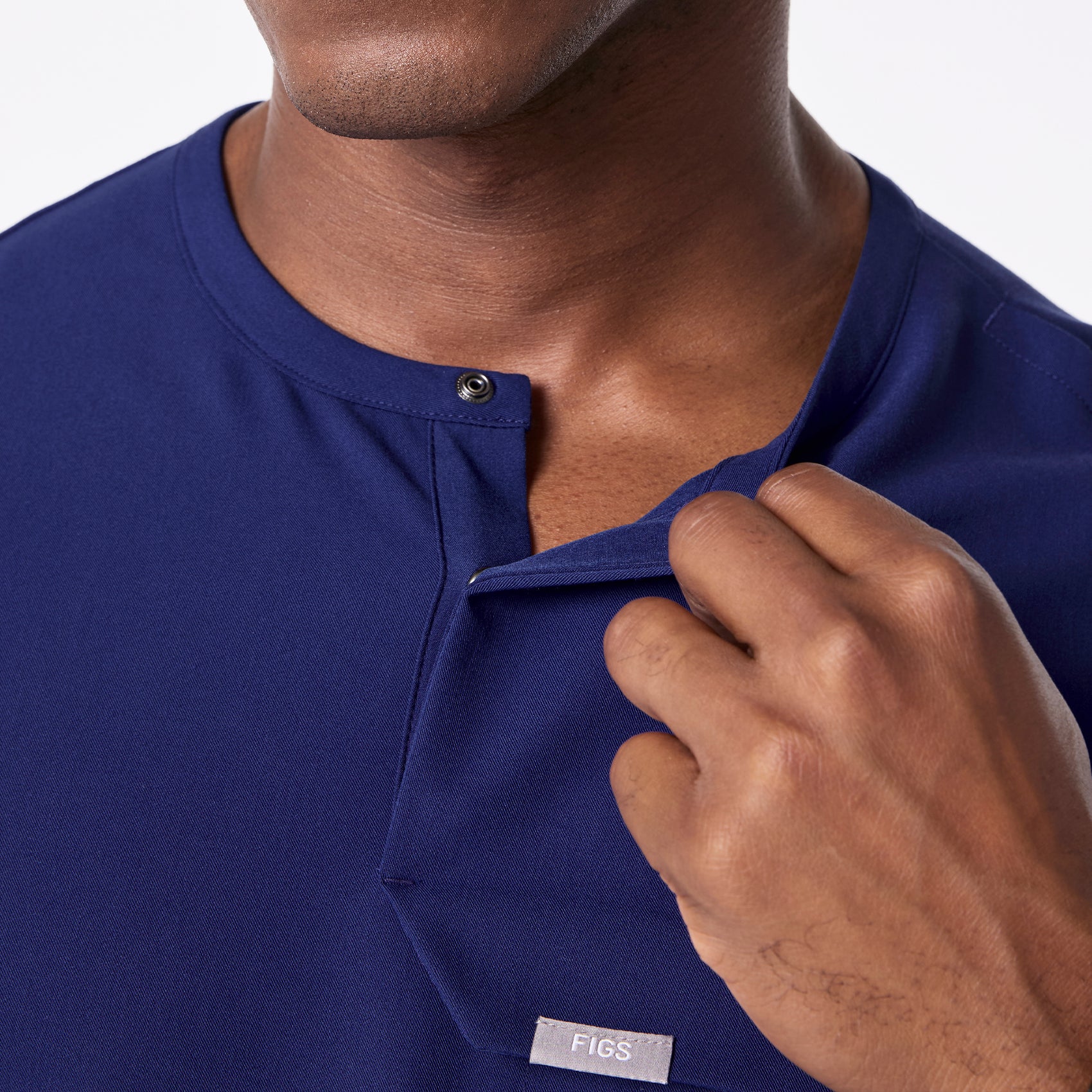 men's Sapphire Corfield - Henley Scrub Top - Image 6