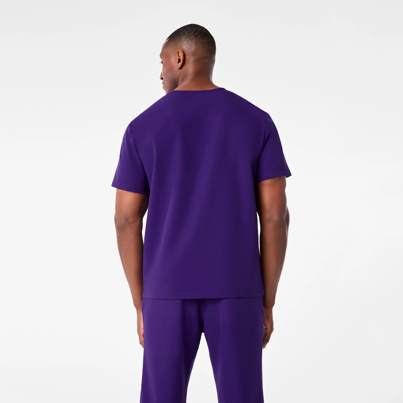 men's Purple Pulse Leon - Three-Pocket Scrub Top™ - Image 4
