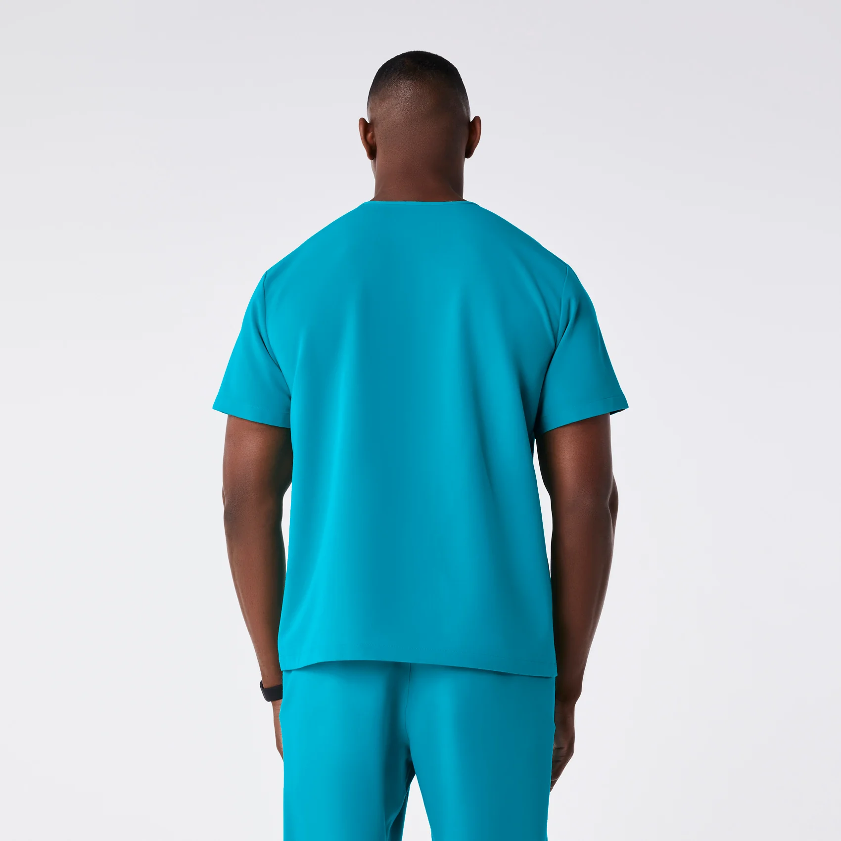 men's Teal Leon - Three-Pocket Scrub Top™ - Image 4