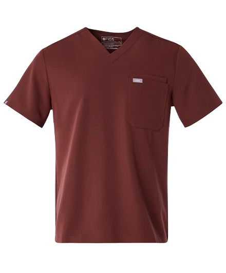 men's Walnut Leon - Three-Pocket Scrub Top™ - Image 10