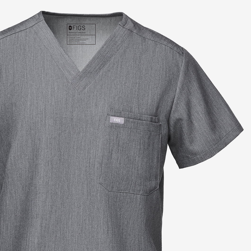 men's Spruce Leon - Three-Pocket Scrub Top™ - Image 9