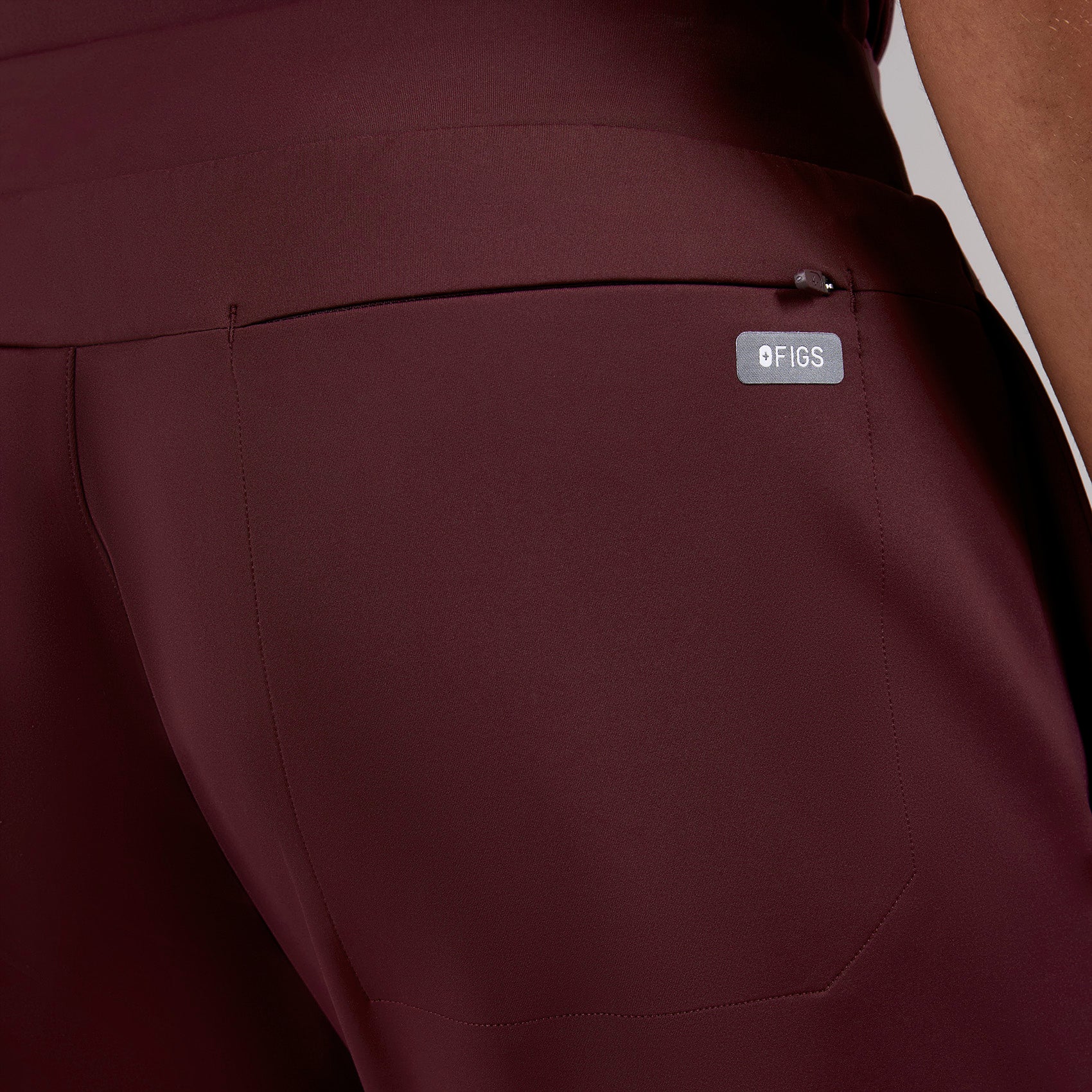 men's Burgundy Forster FORMx Jogger - Tall Scrub Pant™ - Image 5
