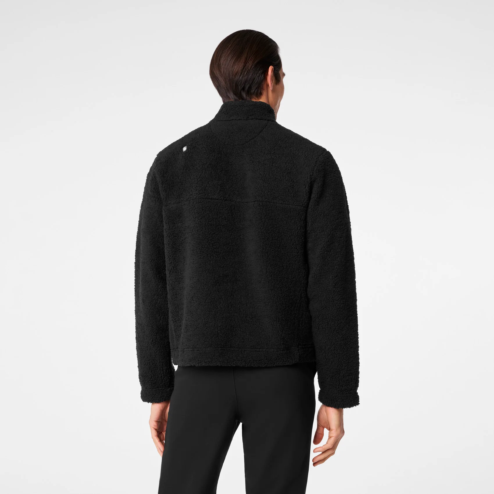 men's Black On-Shift High Pile - Fleece Pullover Jacket™ - Image 4