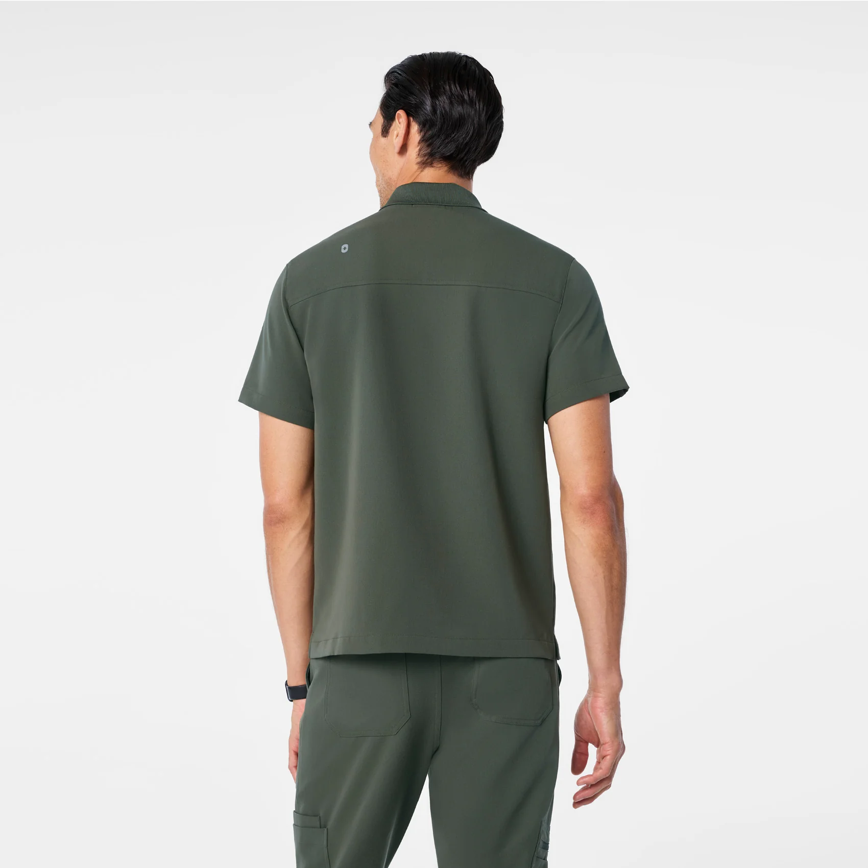 men's Moss Jasper Polo - Scrub Top - Image 4
