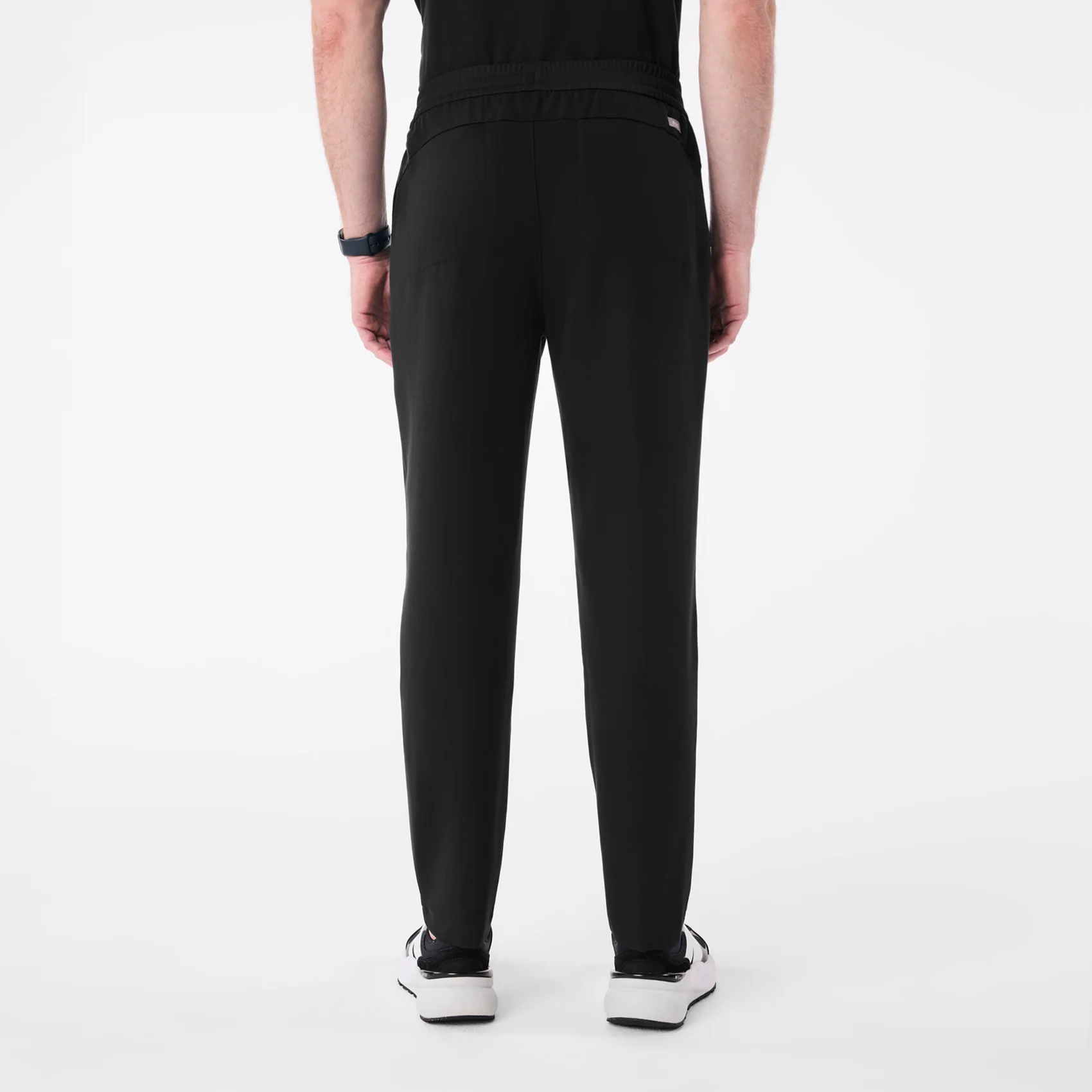 men's Black Lloyd Slim Tapered - Tall Scrub Pant - Image 4