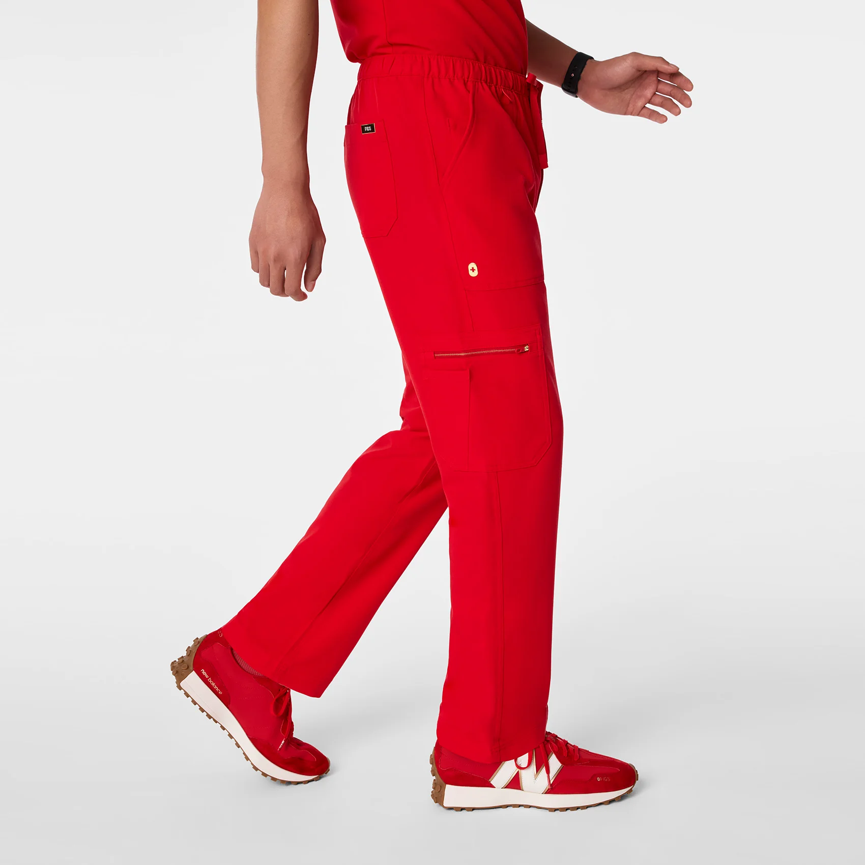 men's Lunar New Year Pop Red Cairo - Cargo Scrub Pant™ - Image 3