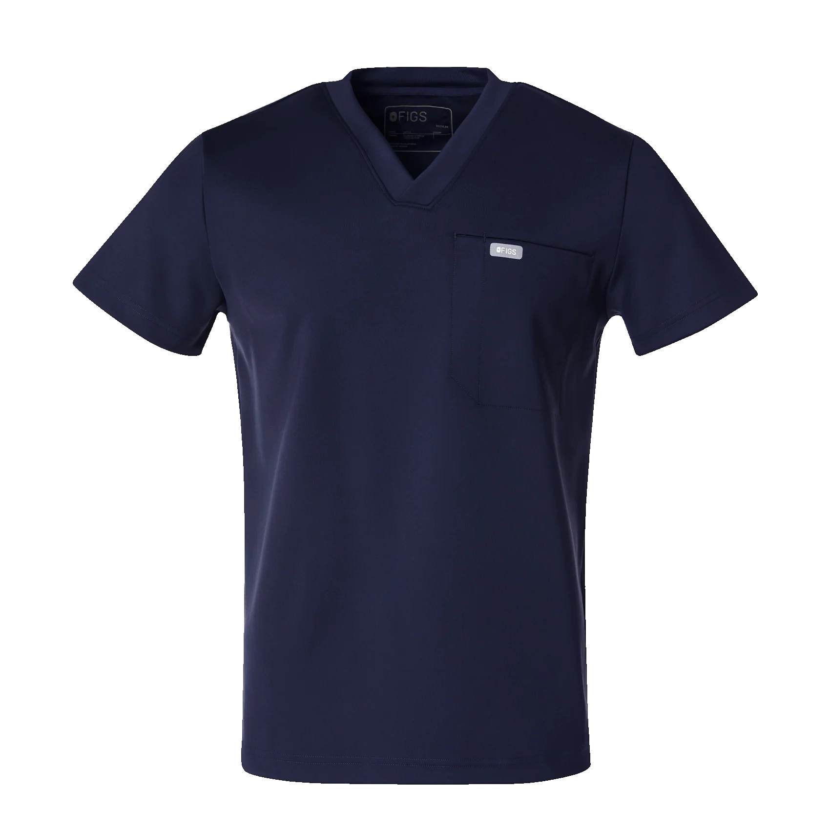 men's Navy Logan FORMx Slim V-Neck - Scrub Top™ - Image 10