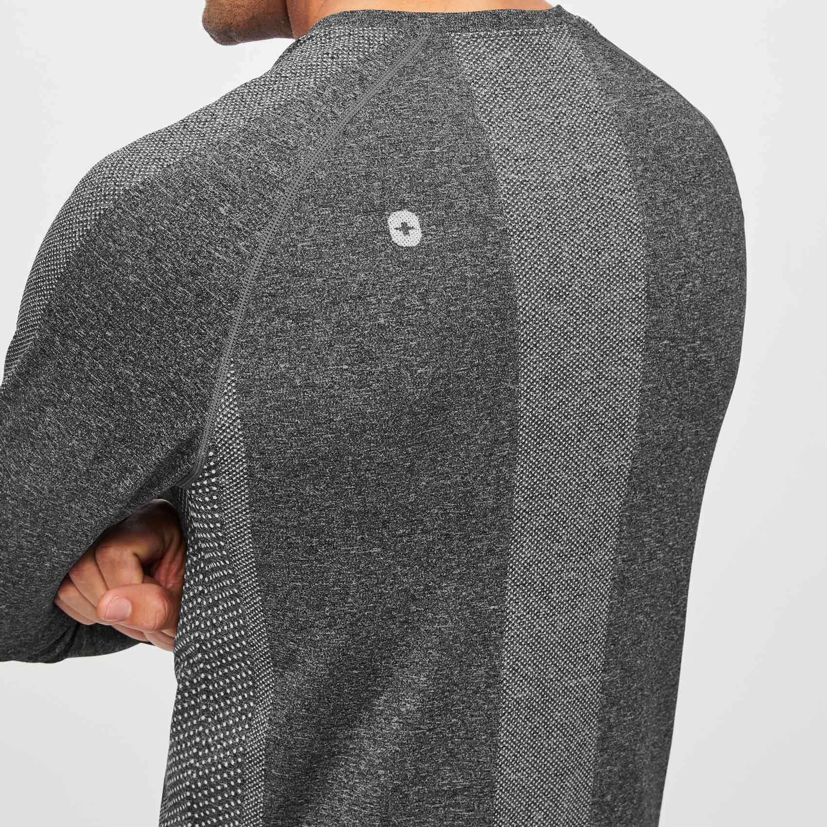men's Graphite Makato Seamless - Longsleeve Underscrub (3XL-6XL) - Image 3