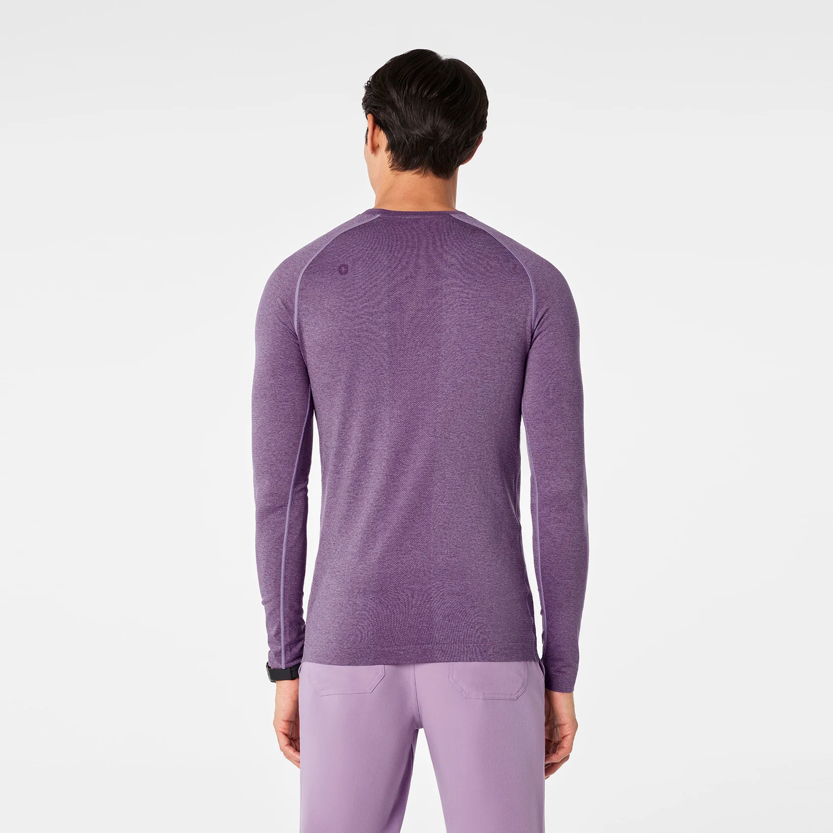 men's Dark Purple Haze Makato Seamless - Longsleeve Underscrub - Image 4