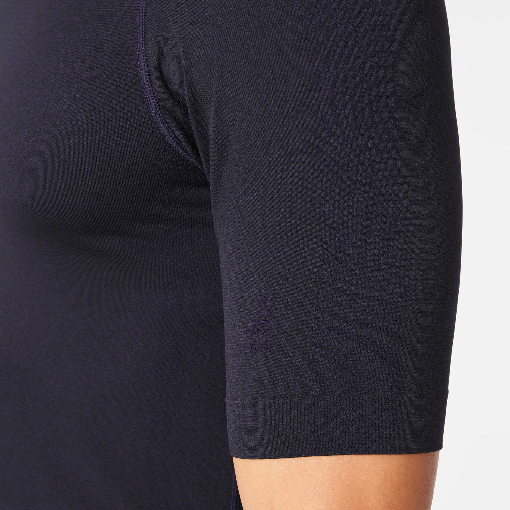 men's Navy Makato Seamless - Shortsleeve Underscrub - Image 6
