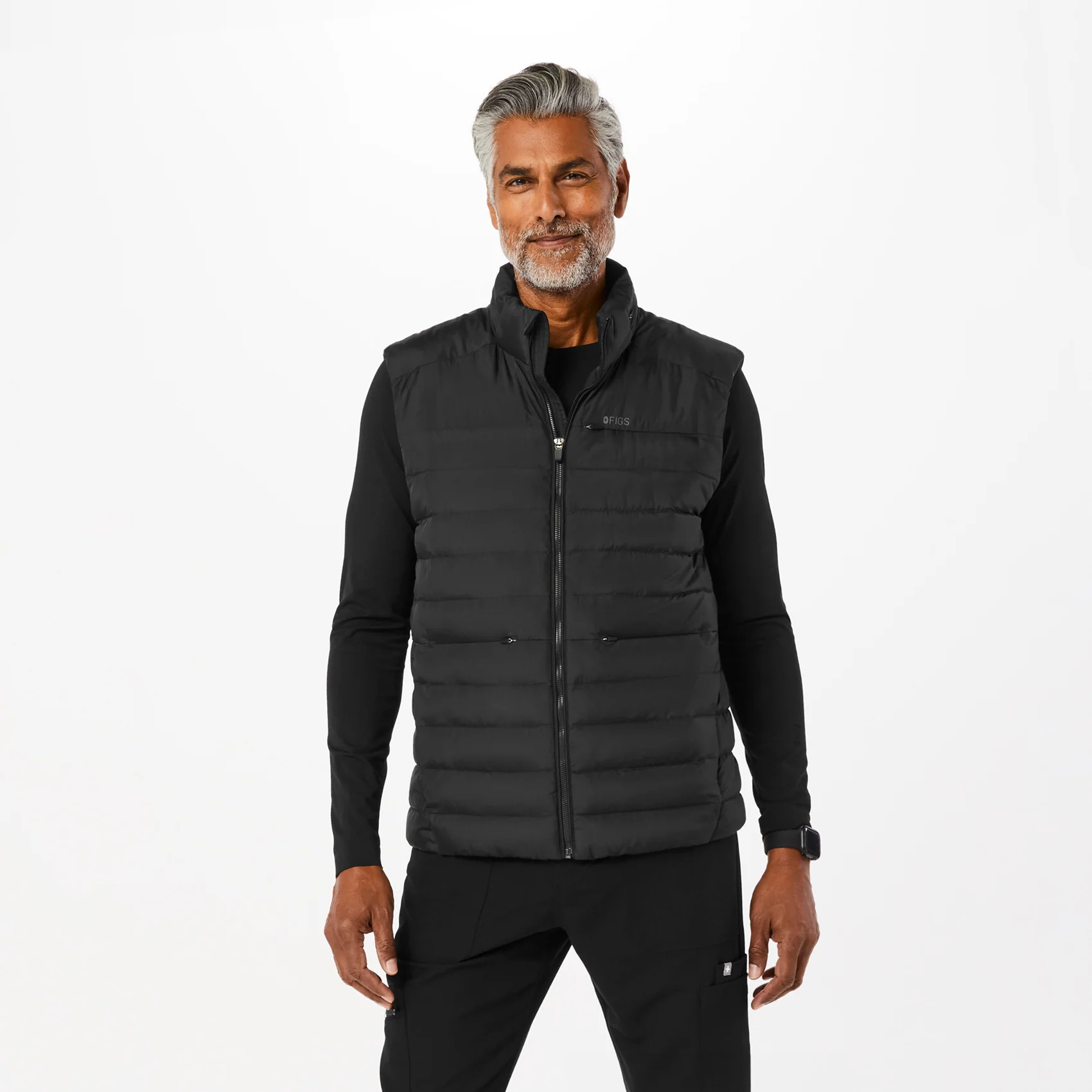 men's Black On-Shift™ Packable - Puffer Vest